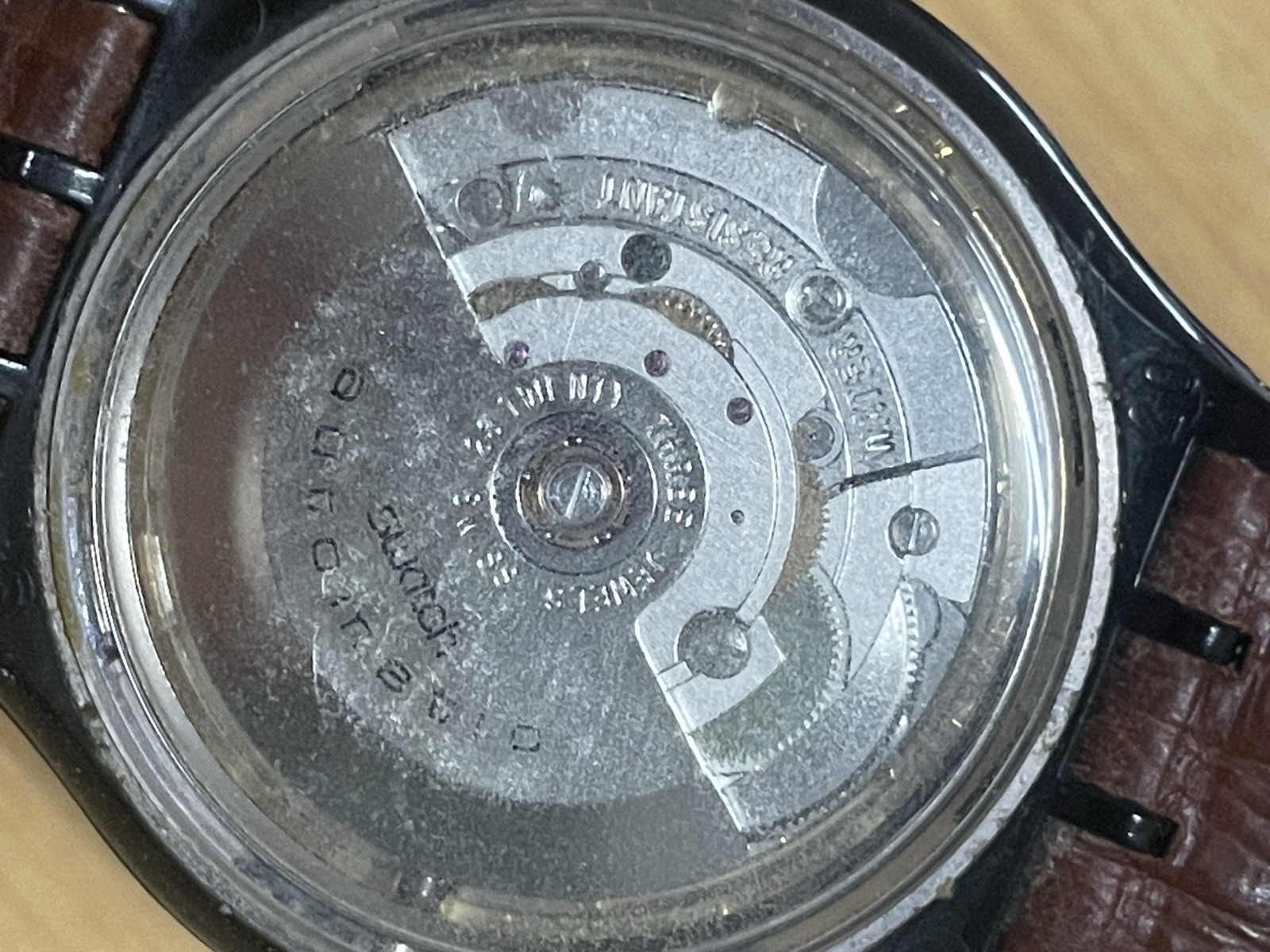 Swatch Swiss AG 1991 37mm Watch Full Set Original Mechanical Automatic Watch