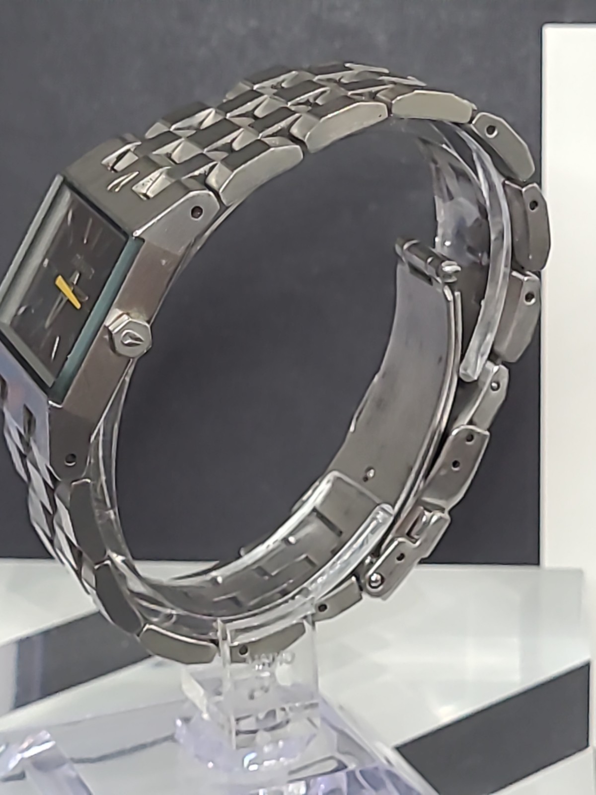 Nixon The Small Ticket “Thin To Win” Bronze/Silver Stainless Steel Swiss Mvmt.