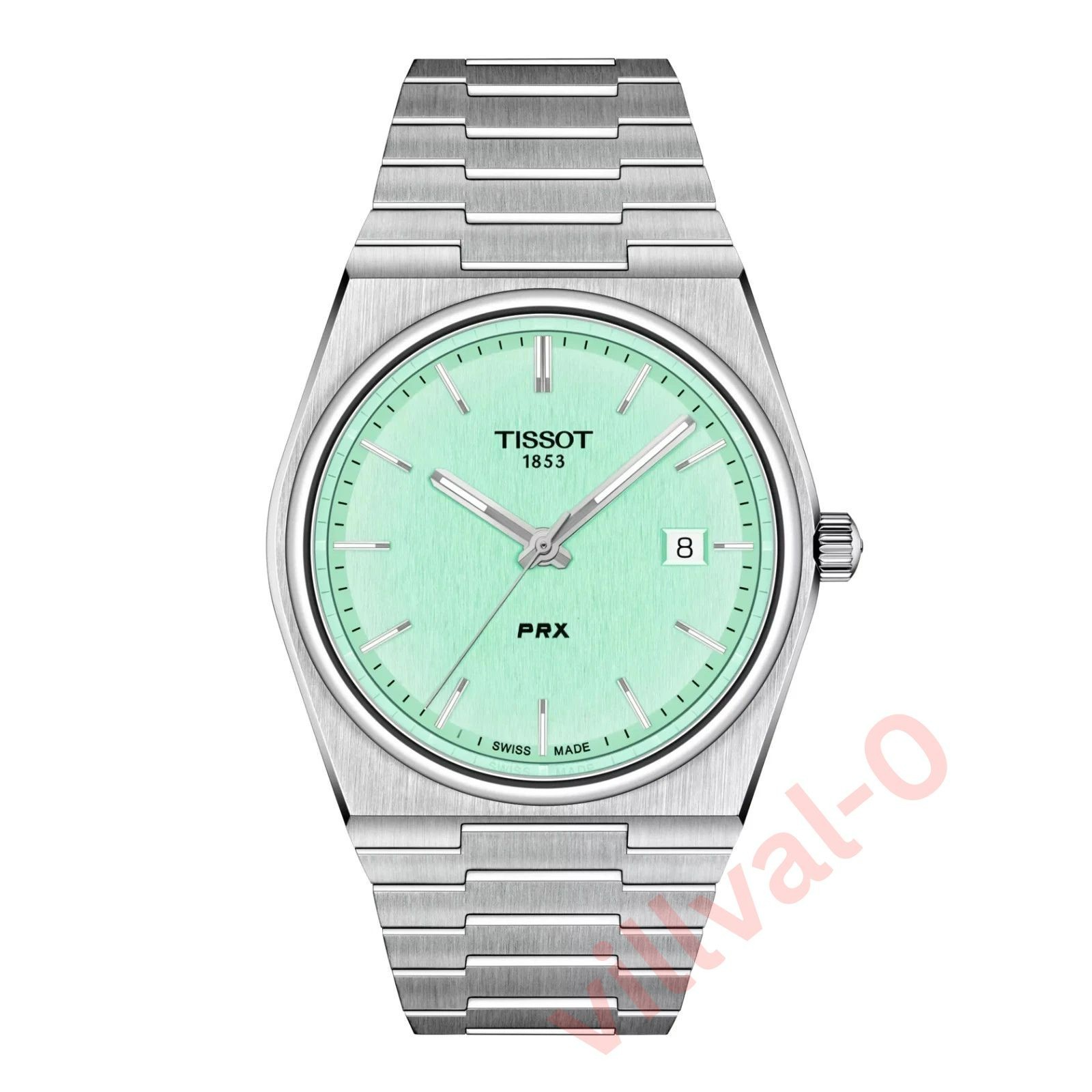 Tissot PRX 40mm Swiss Quartz Watch T137.410.11.091.01 Stainless Steel Green Dial