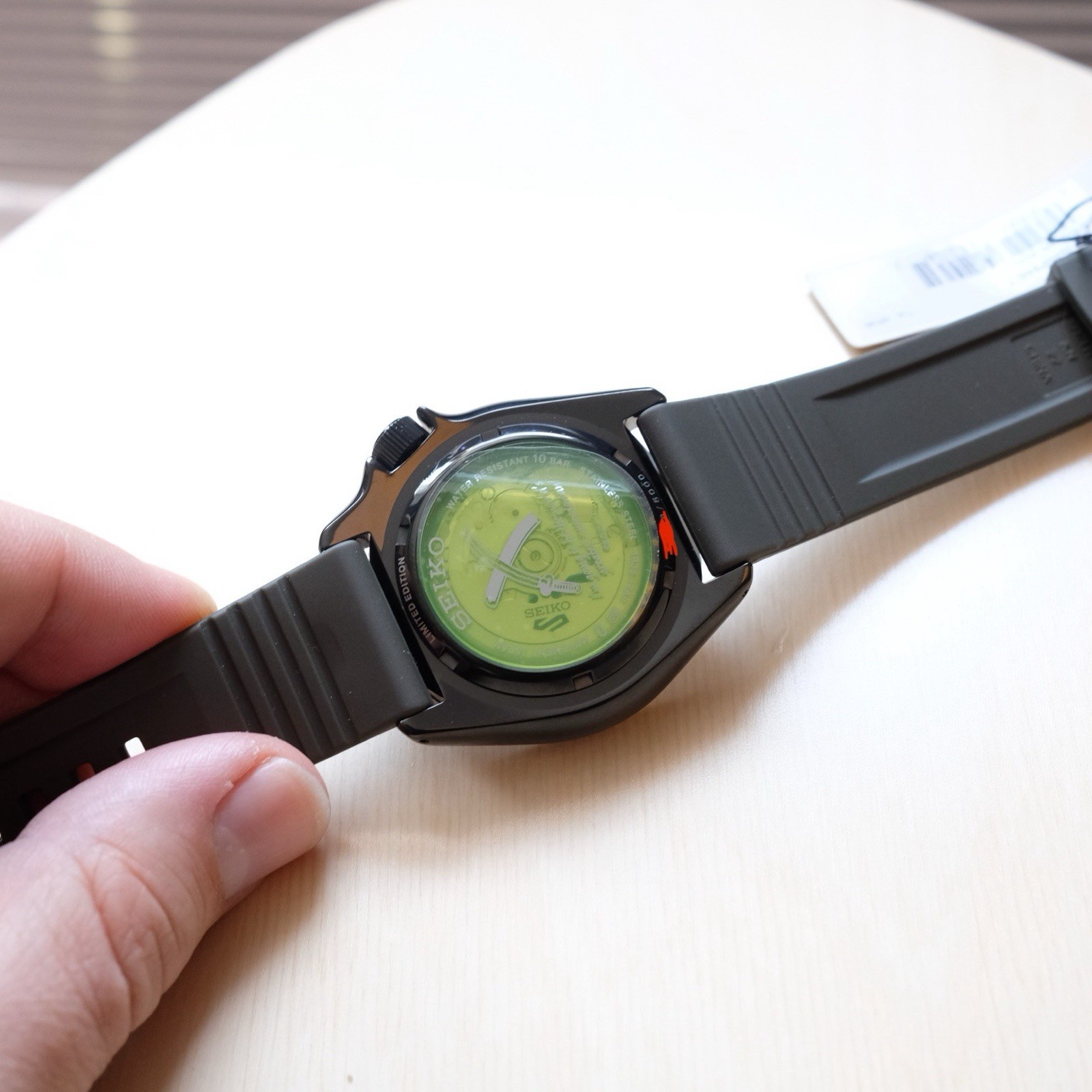 Seiko 5 Sports One Piece Zoro Limited Edition Watch SRPH67