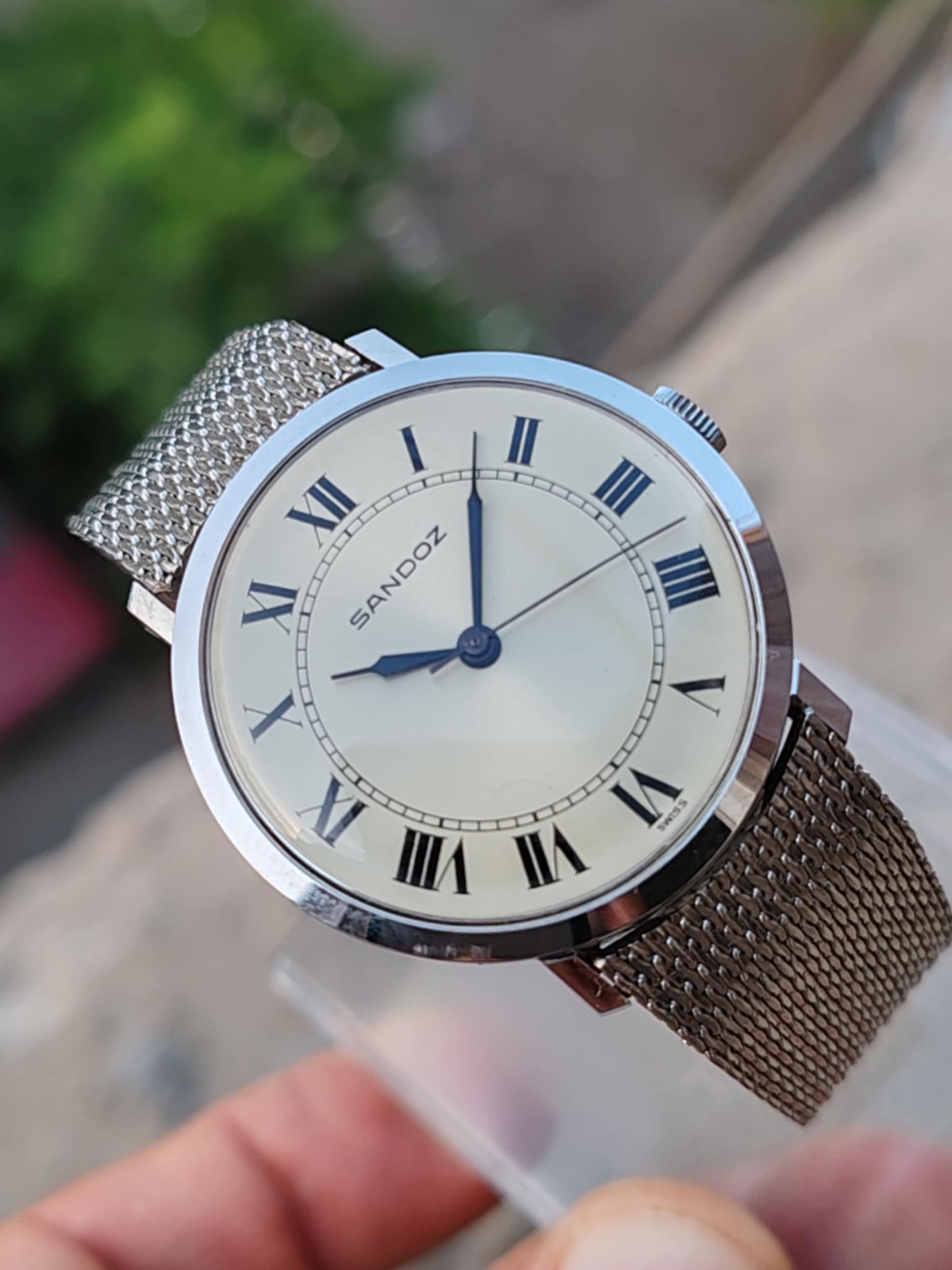 Sandoz Manual winding Rare Dial