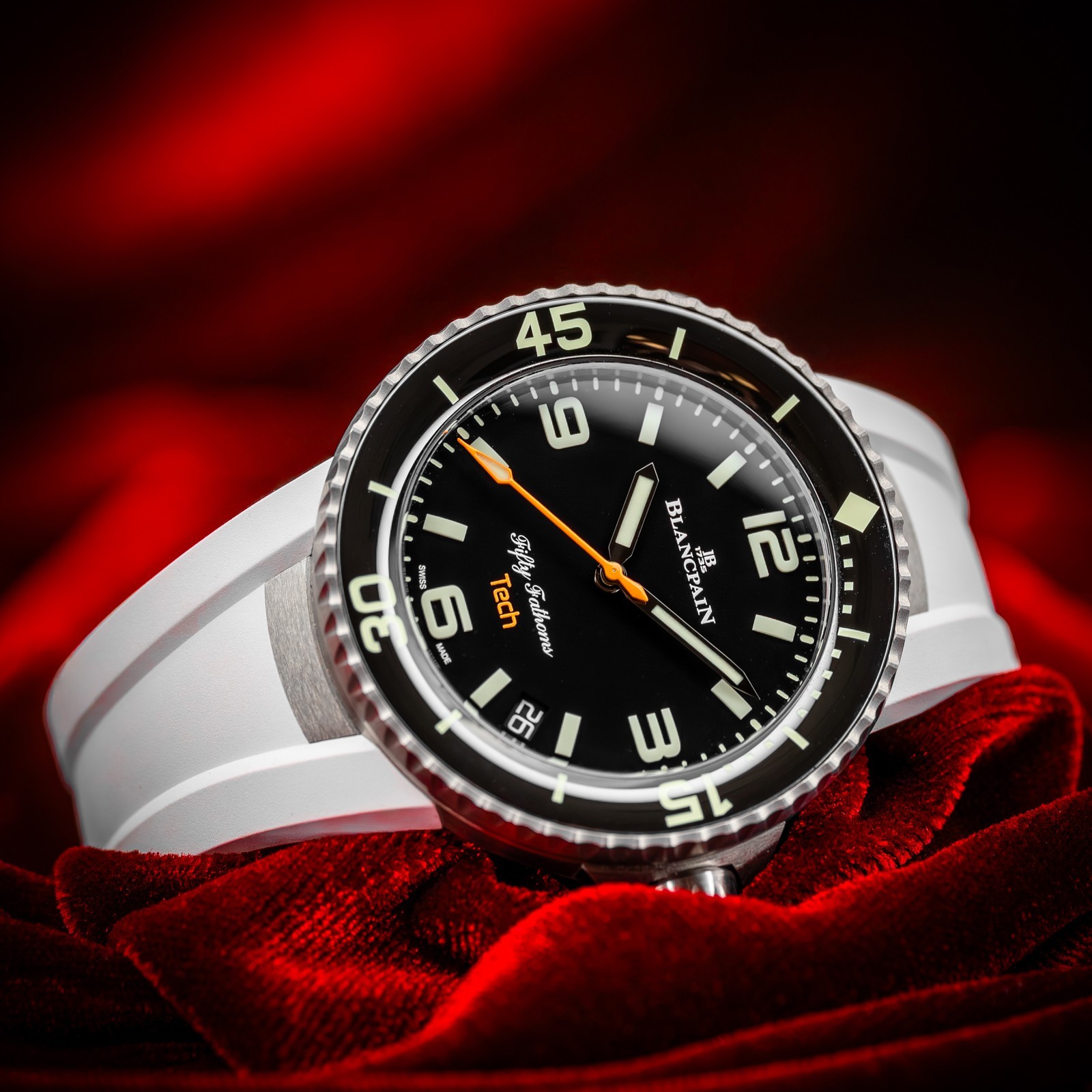 Blancpain Fifty Fathoms Tech Titanium 45mm 5029-12B30-94A Complete Set