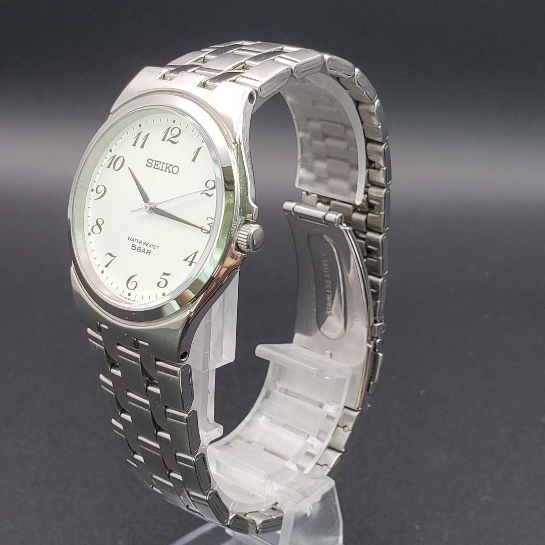 SEIKO 7N01-0SM4 Men’s Quartz Watch White Dial