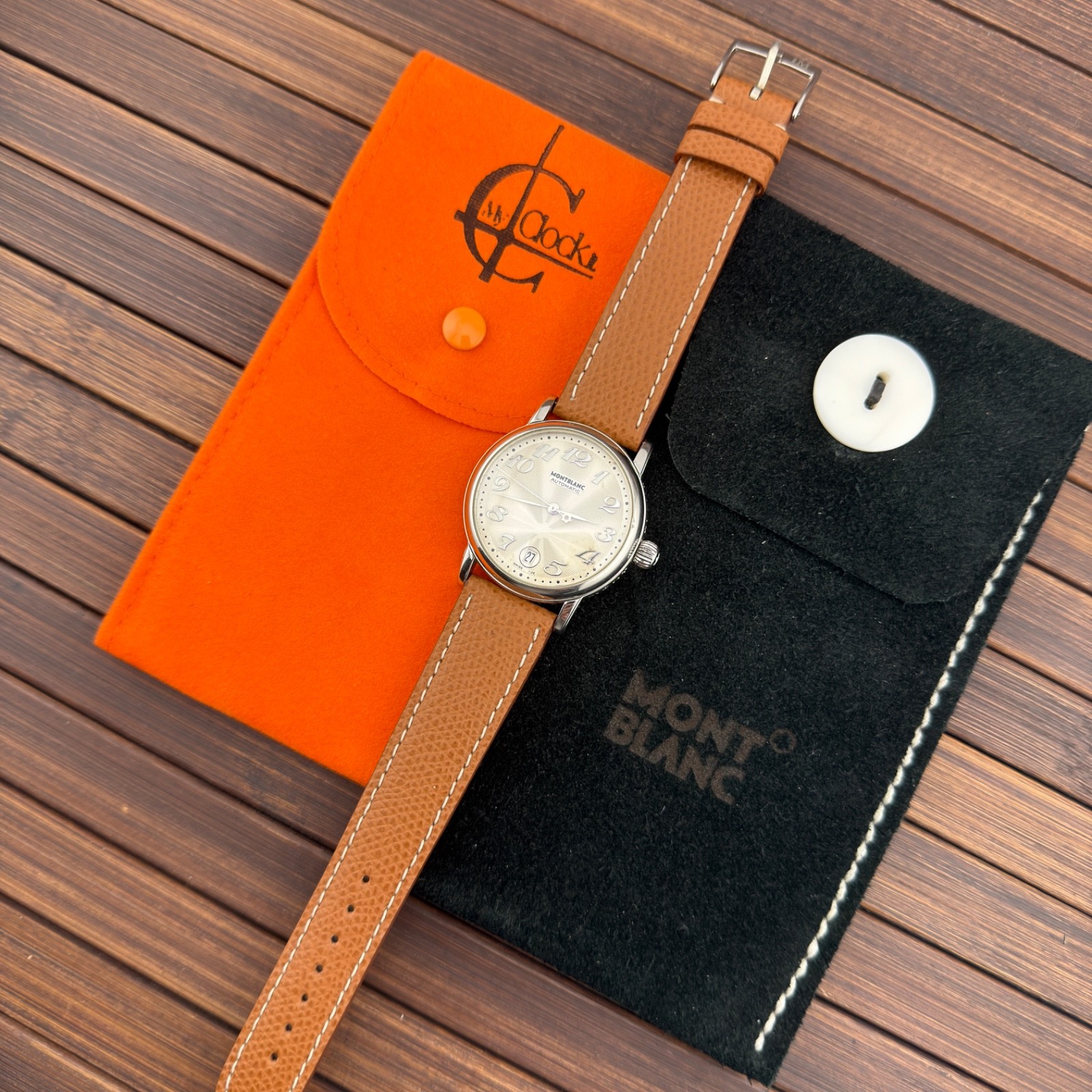 Men’s Watch Montblanc Meisterstuck Ref:7019 Automatic Age Steel 1 13/32in