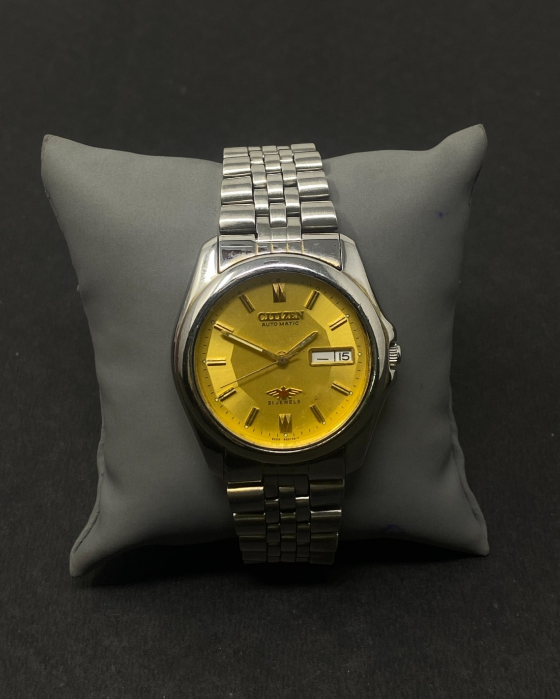 Vintage Citizen Automatic 8200A Japan Movement Day-Date Men’s Wrist Watch