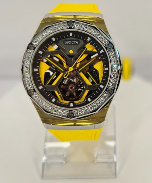 Invicta – Objet D Art Lumidia – 1.6 CTW Lab Grown Diamonds – 45mm – (70125)