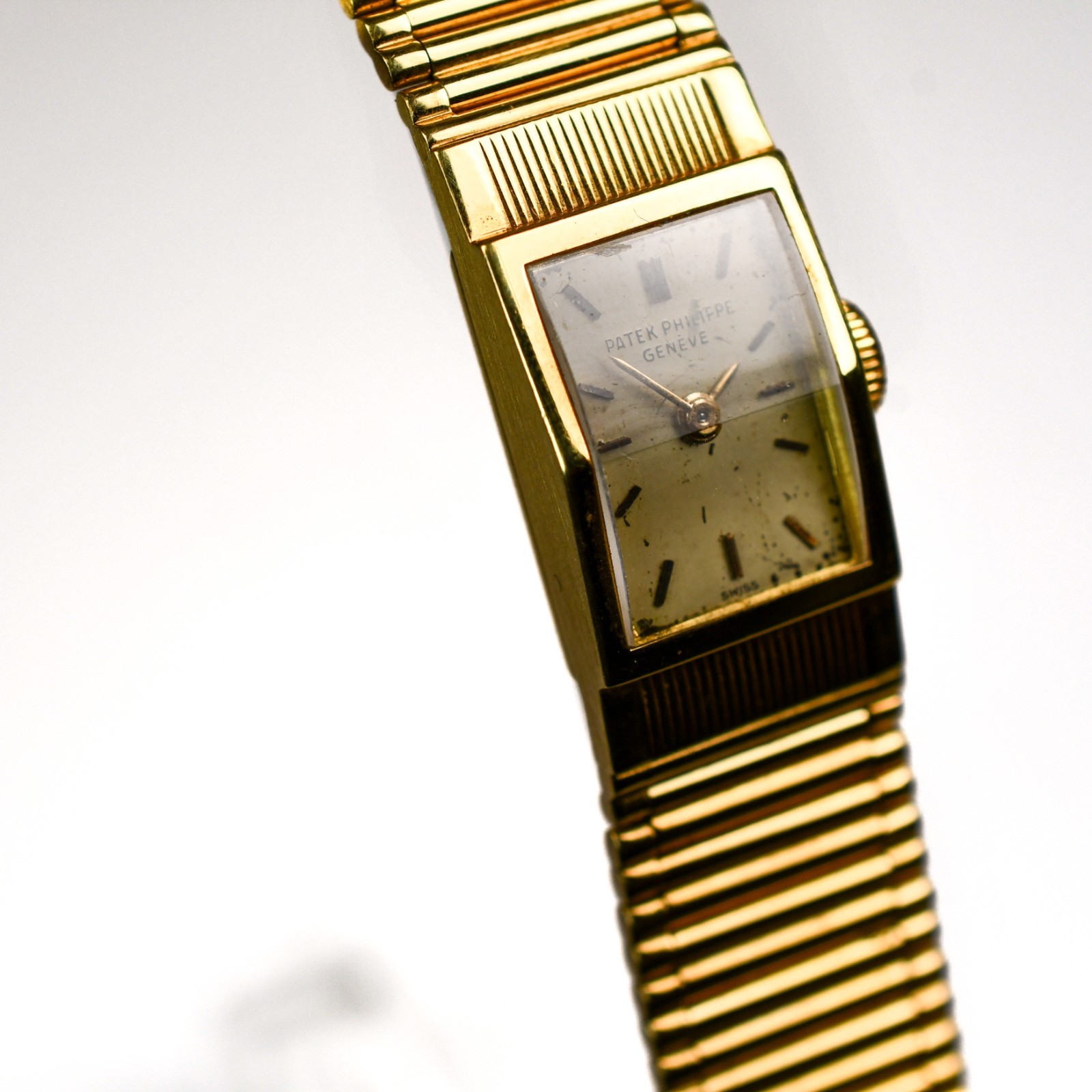 Patek Philippe Ref 3250 18k Yellow Gold on Bracelet 42.2 Grams Manual Winding