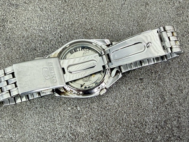 Seiko 5 Automatic Men’s Watch 7S26-01V0 21 Jewels See-Through Caseback 30mm
