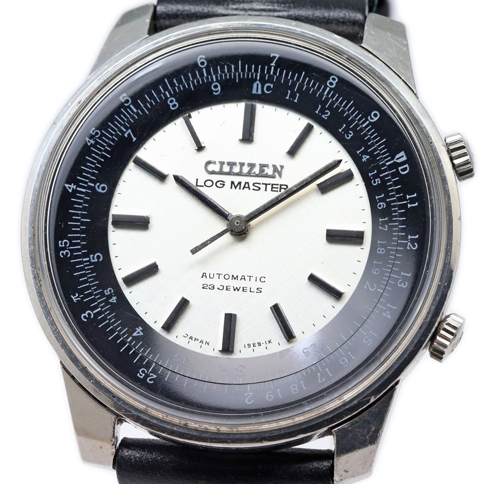 Citizen Log Master Ref.AUOS 52401 TA CITIZEN Log Master Rotating Inner Slide Rul