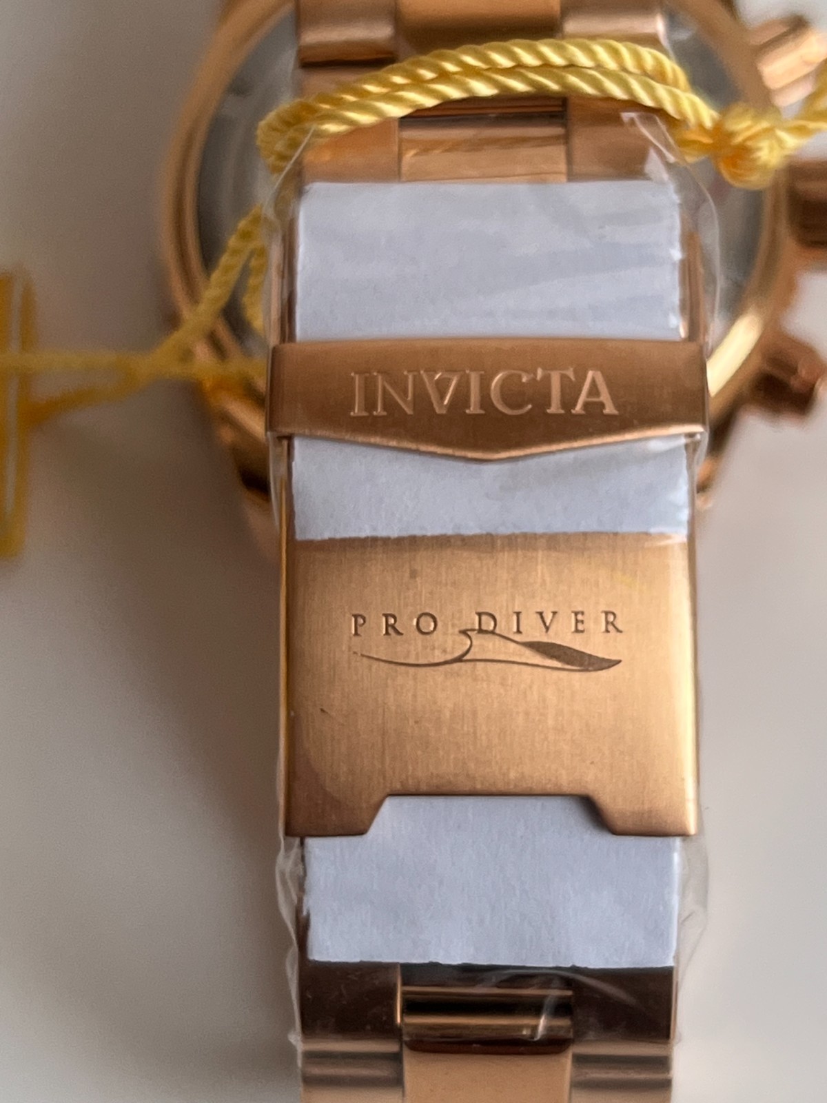 Invicta Pro Diver Chronograph 14348 Rose Gold Blue Dial 100M Men’s Watch New