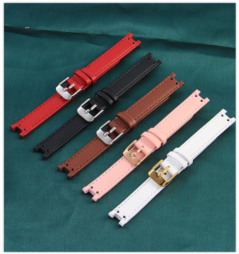 for Anne Klein Quality Genuine Leather Watch Band Straps Women Ak2618 2157 2156