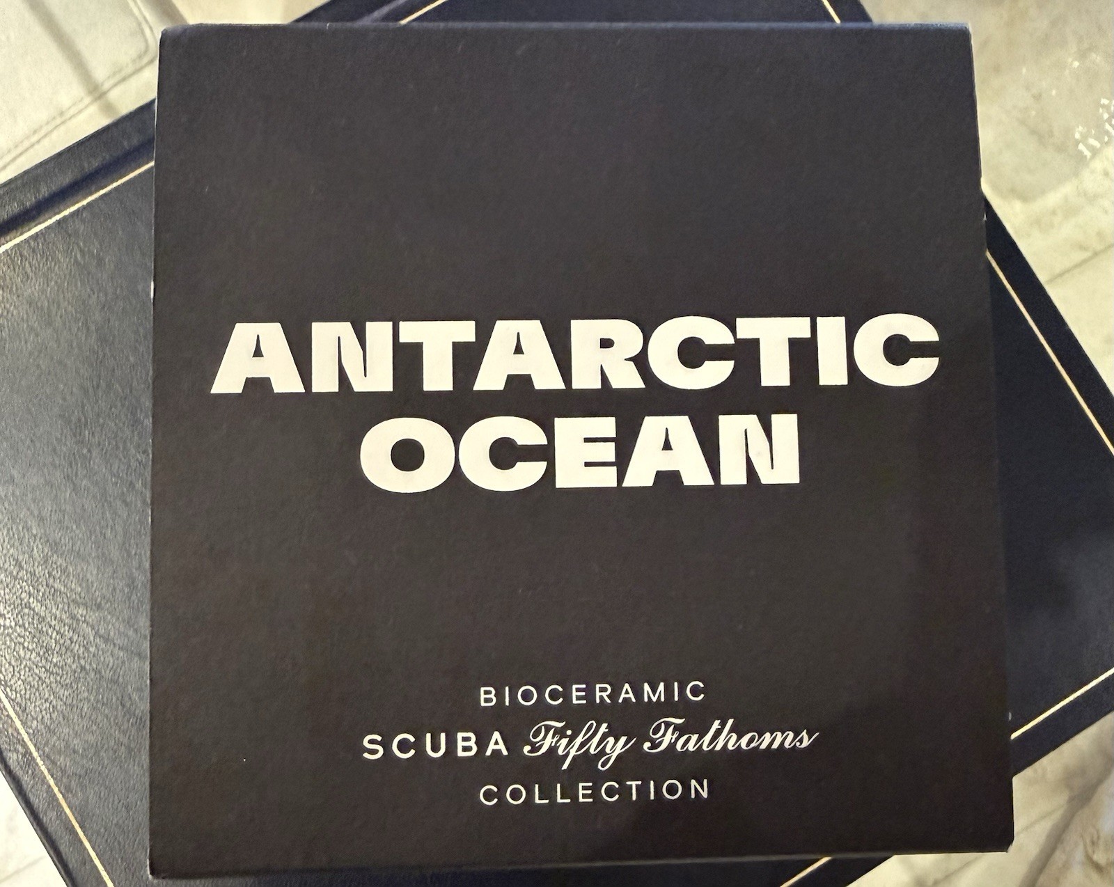 Blancpain × Swatch – Antarctic Ocean White Dial – Scuba Fifty Fathoms