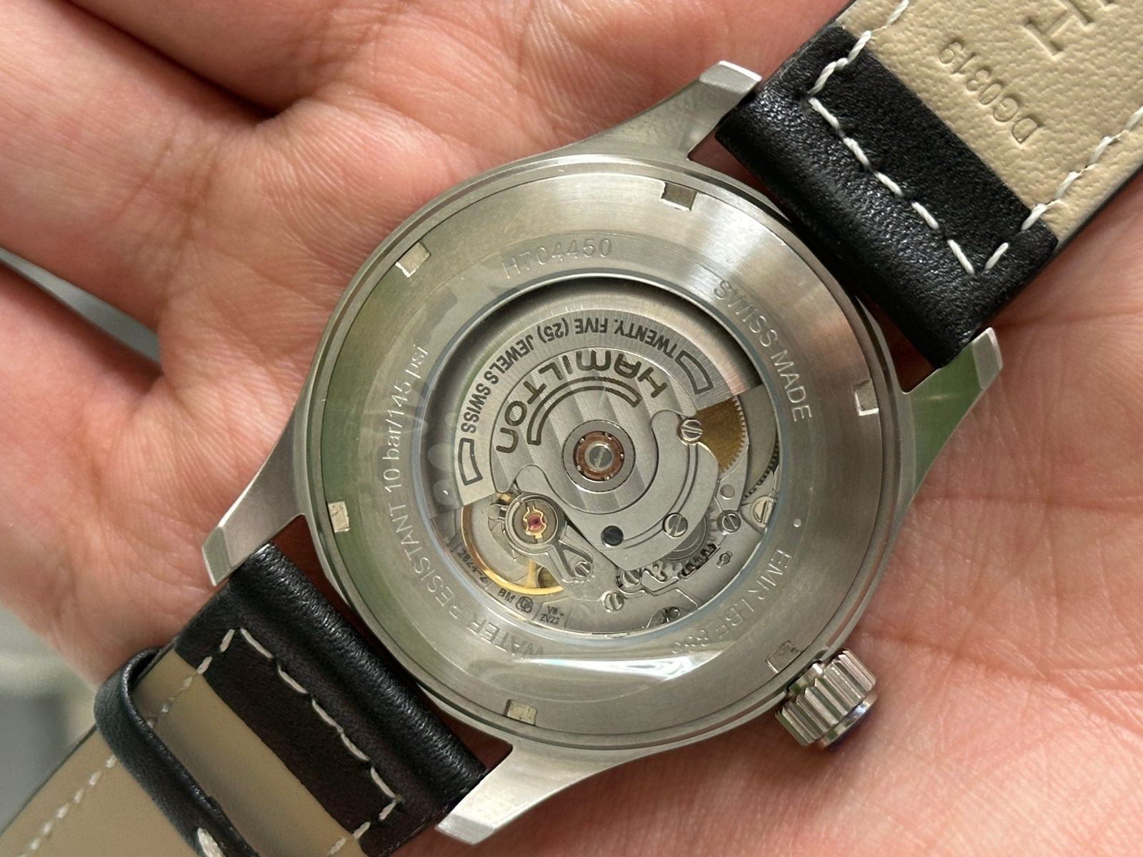 Hamilton Khaki Field Green Dial Automatic Men’s Watch