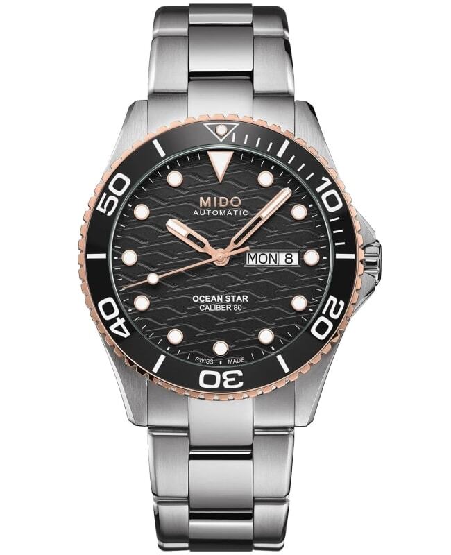 New Mido Ocean Star 200 C Black Dial Grey Steel Men’s Watch M042.430.21.051.00