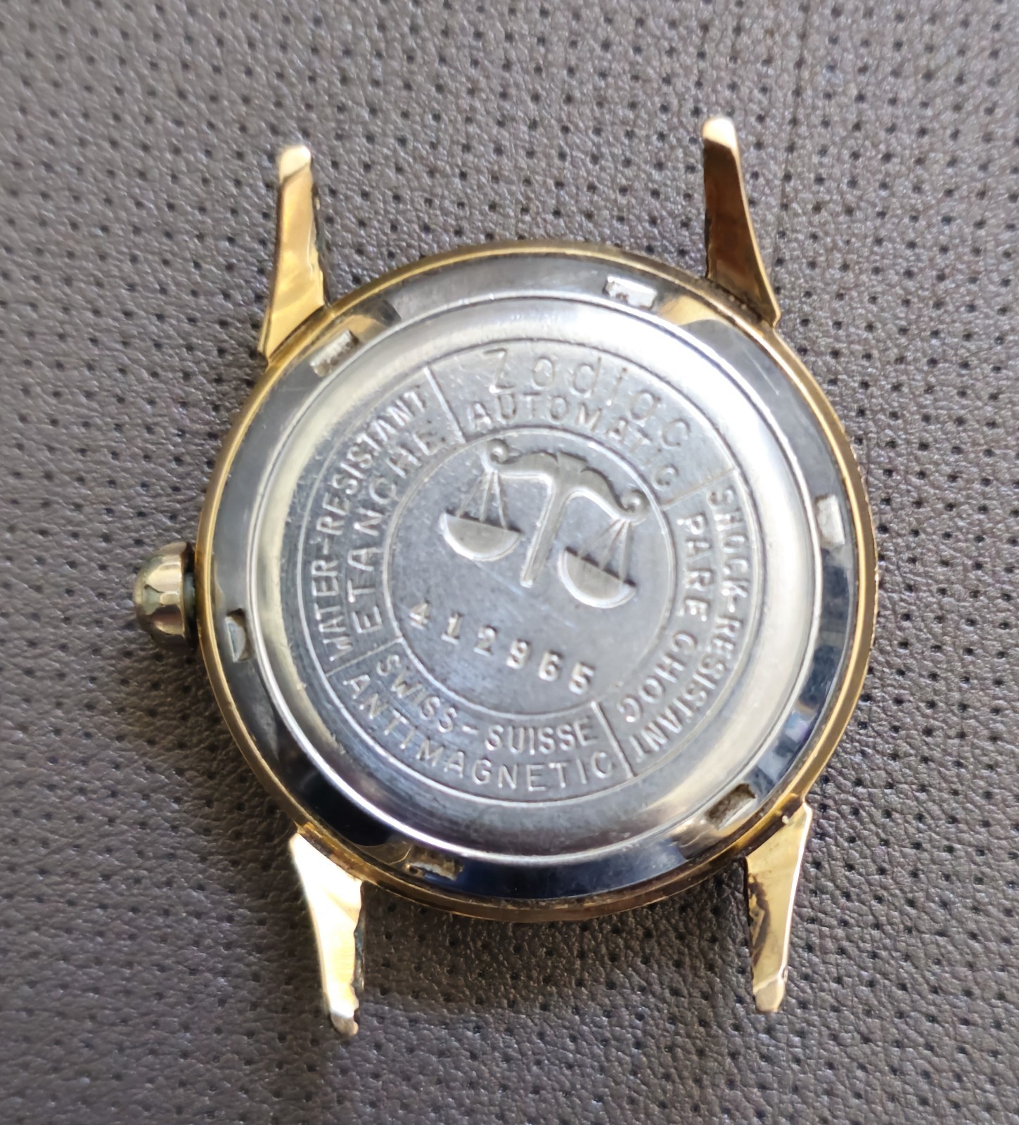 Zodiac Autographic Automatic Power Reserve 32mm Watch – Vintage – Runs Well