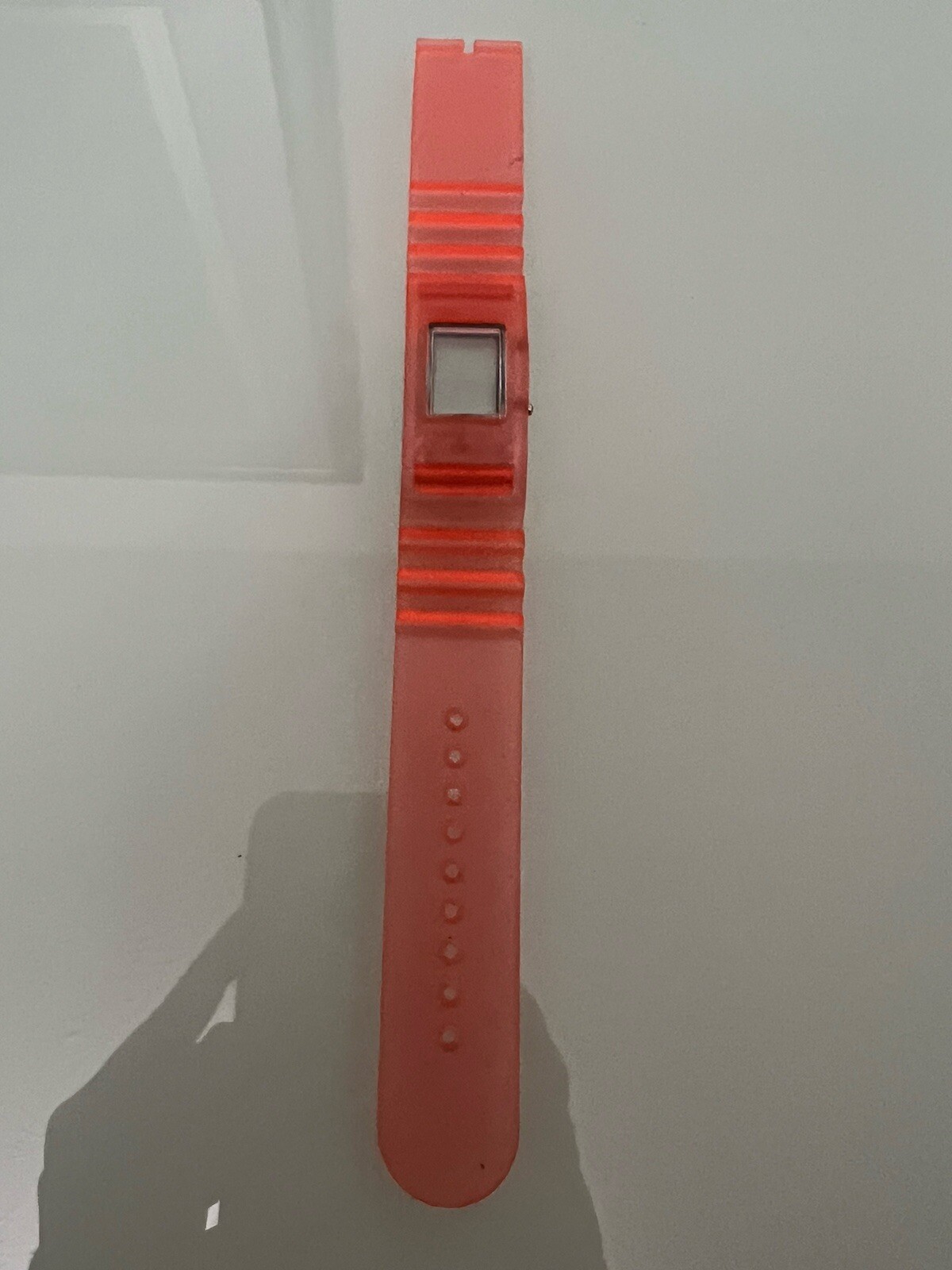 Vintage Digital Watch Retro 80s 90s Style Rubber Silicone Material Restoration