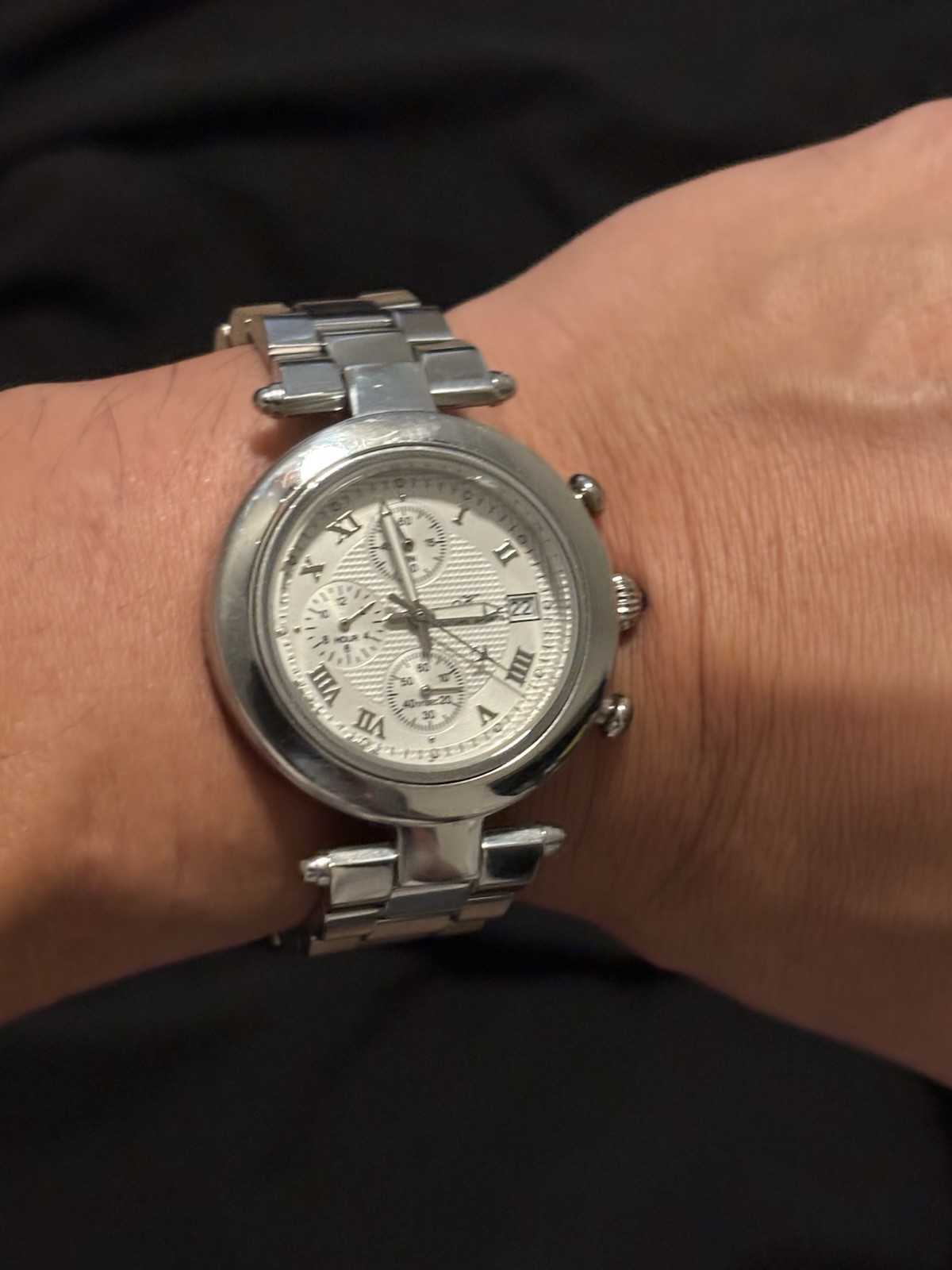 Men’s Vintage Klaus Kobec Chronograph Couture SPORT. It Works!!!! New Battery!!