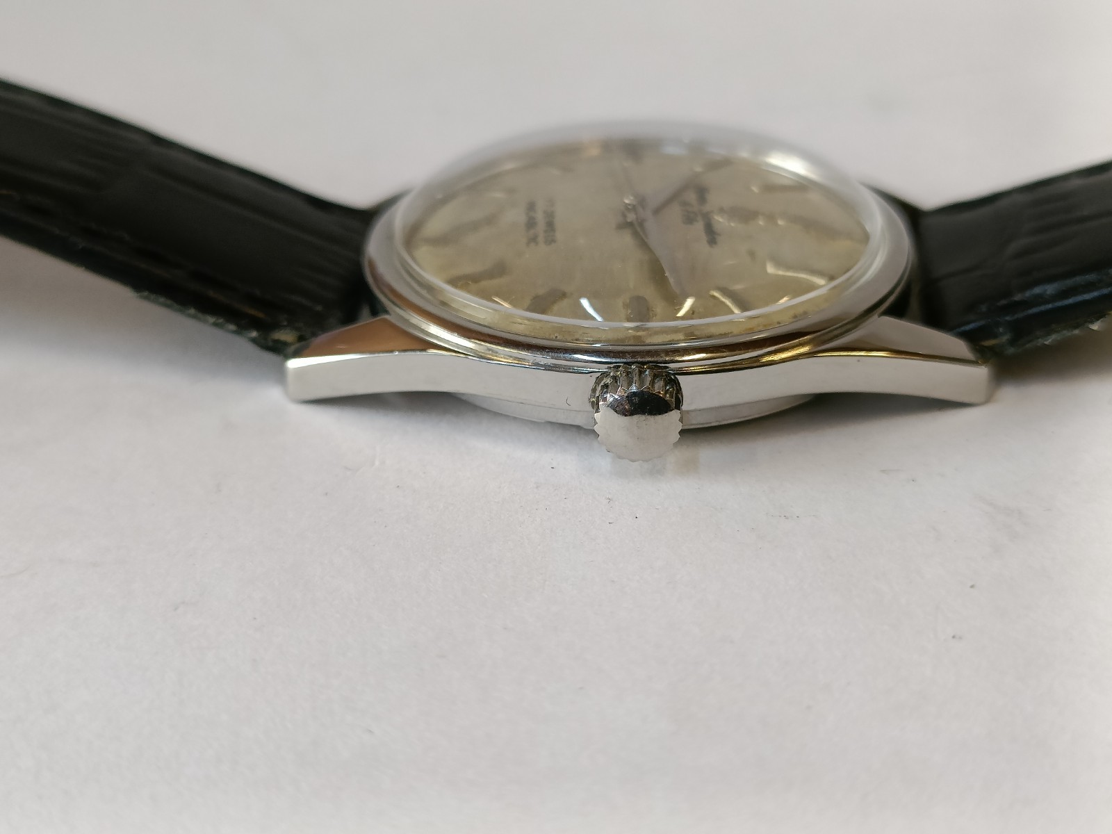 HENRI SANDOZ & FILS WINDING PATINA DIAL 1761Y-88 SWISS MEN’S WORKING CONDITION
