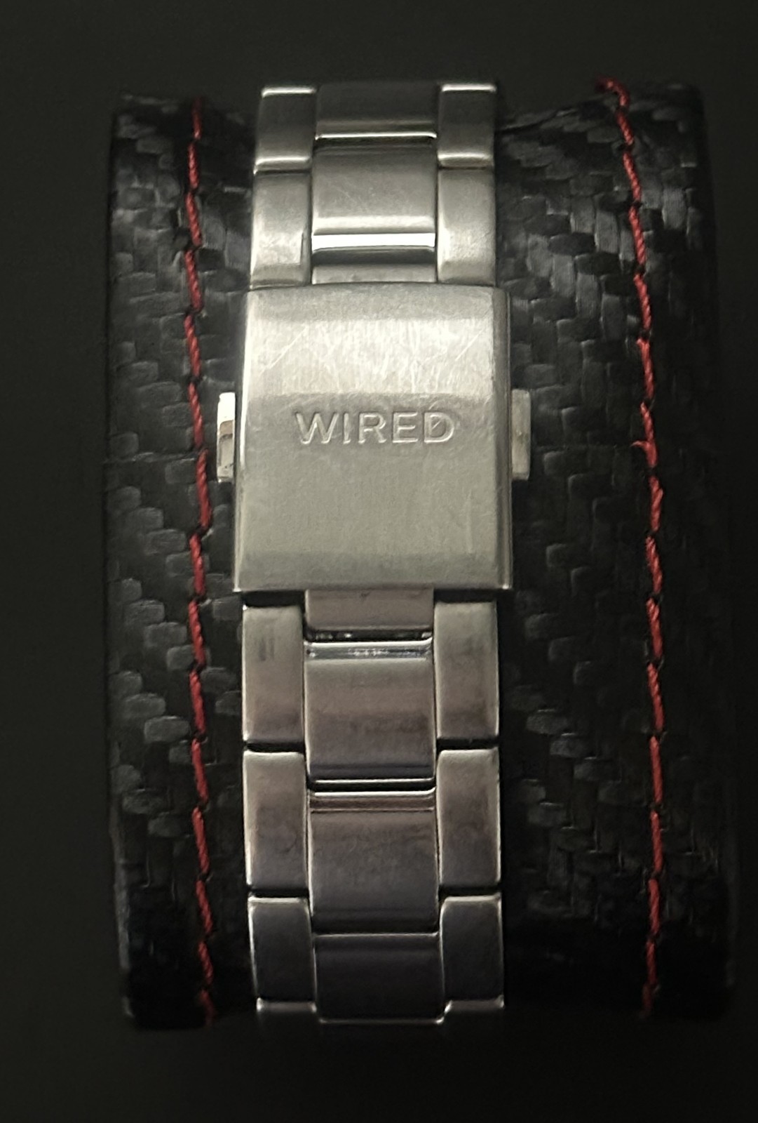Seiko Wired VR42-0AA0 Solar Chronograph Men’s Watch From Japan Watch Only