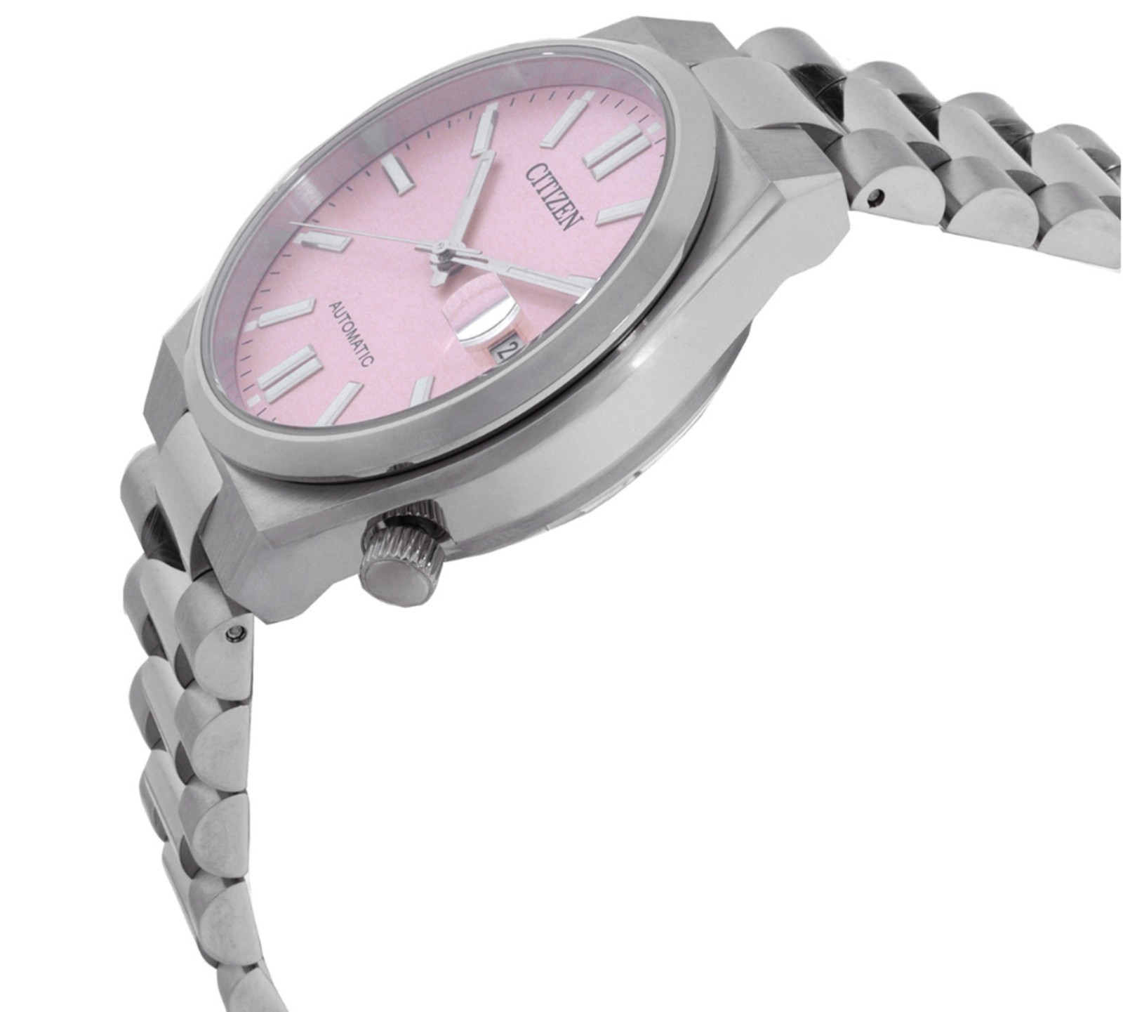 Citizen Tsuyosa Automatic Pastel Pink Dial Watch- NJ0200-50Z NEW
