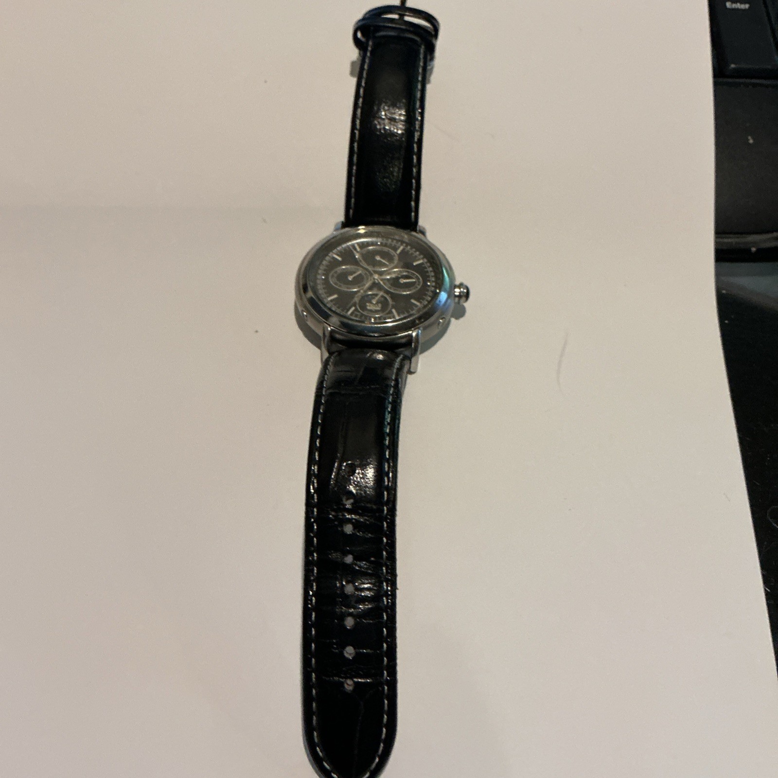 TRIAS GERMANY AUTOMATIC OVAL GLASS WATCH 35 JEWEL