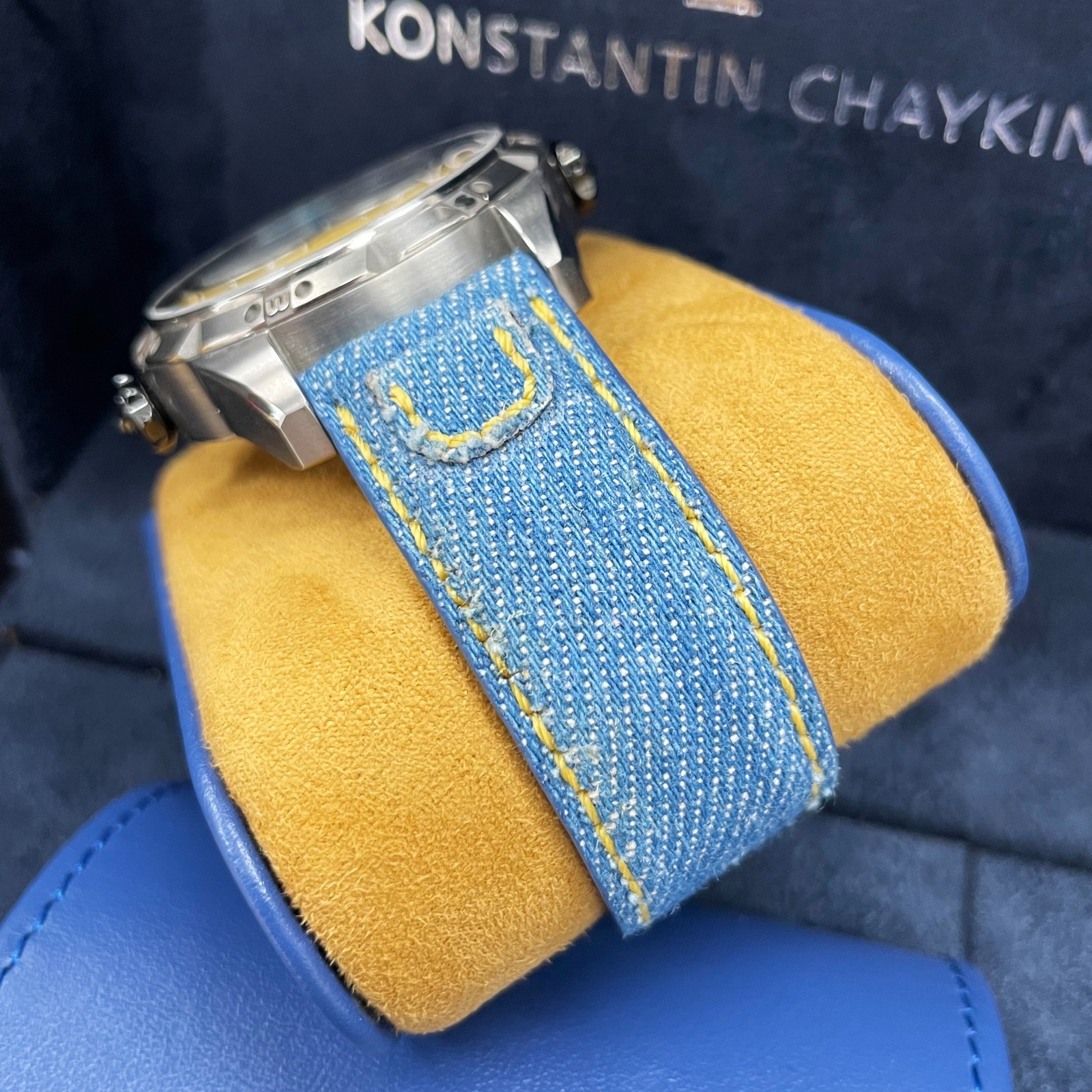 Konstantin Chaykin Minions Titanium 40mm Limited series of 99 pieces Blue Jean