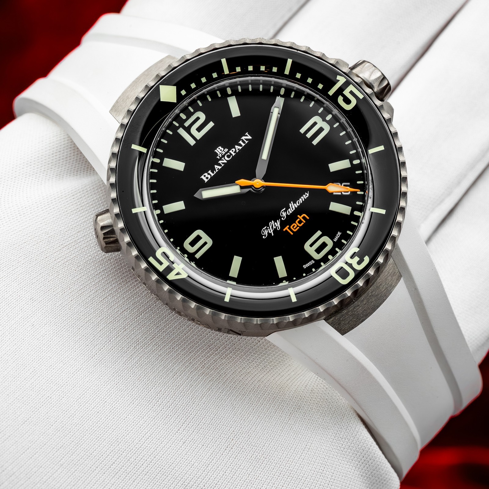 Blancpain Fifty Fathoms Tech Titanium 45mm 5029-12B30-94A Complete Set