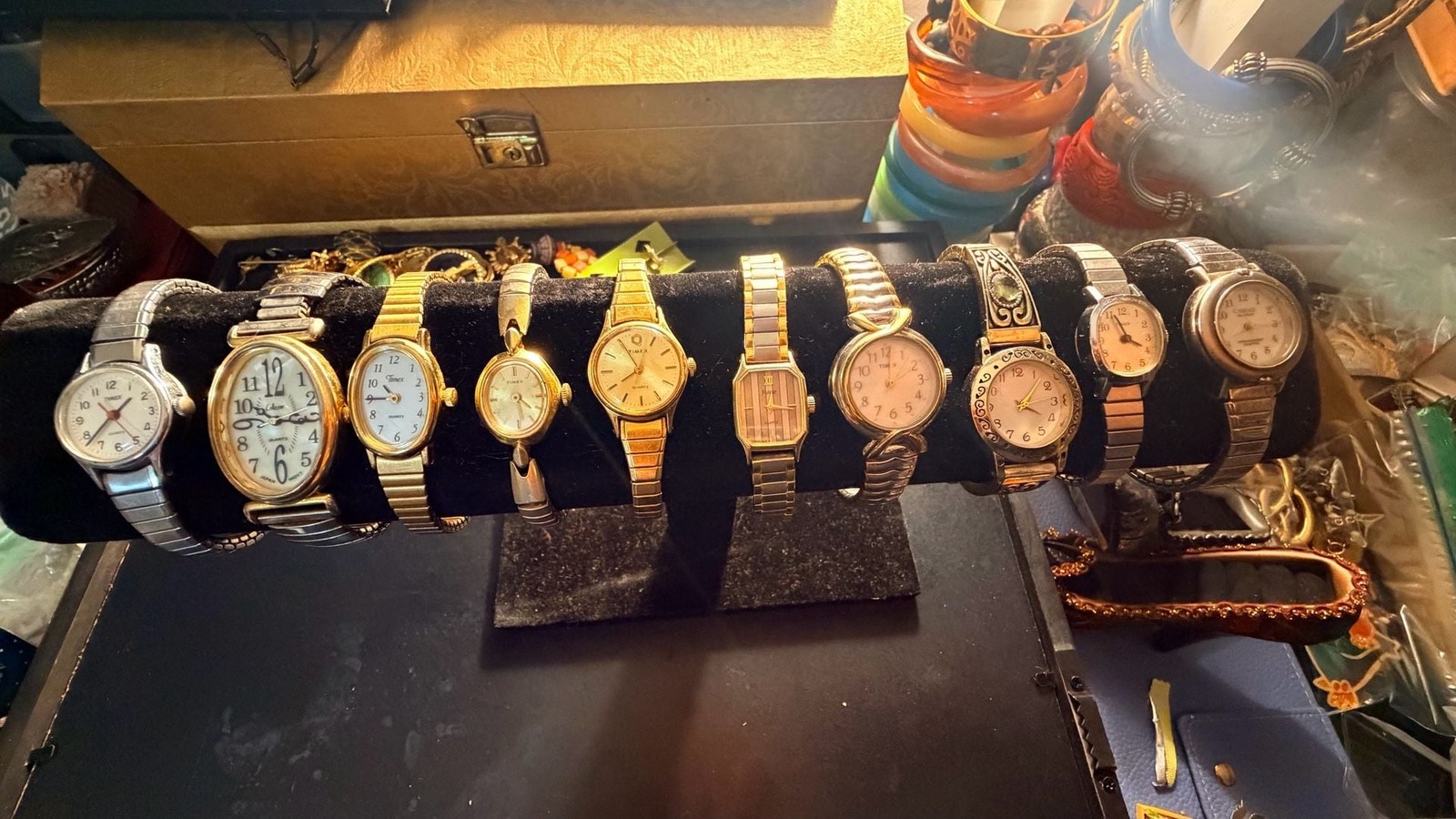 Assorted Lot of 10 Vintage Ladies Wristwatches