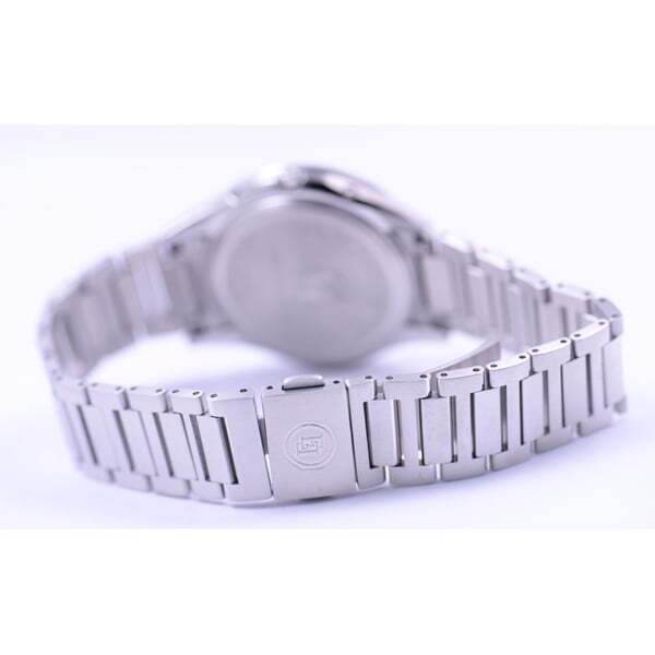Citizen Exceed AT6030-60A Eco-Drive Analog Solar Watch Men Titanium Silver
