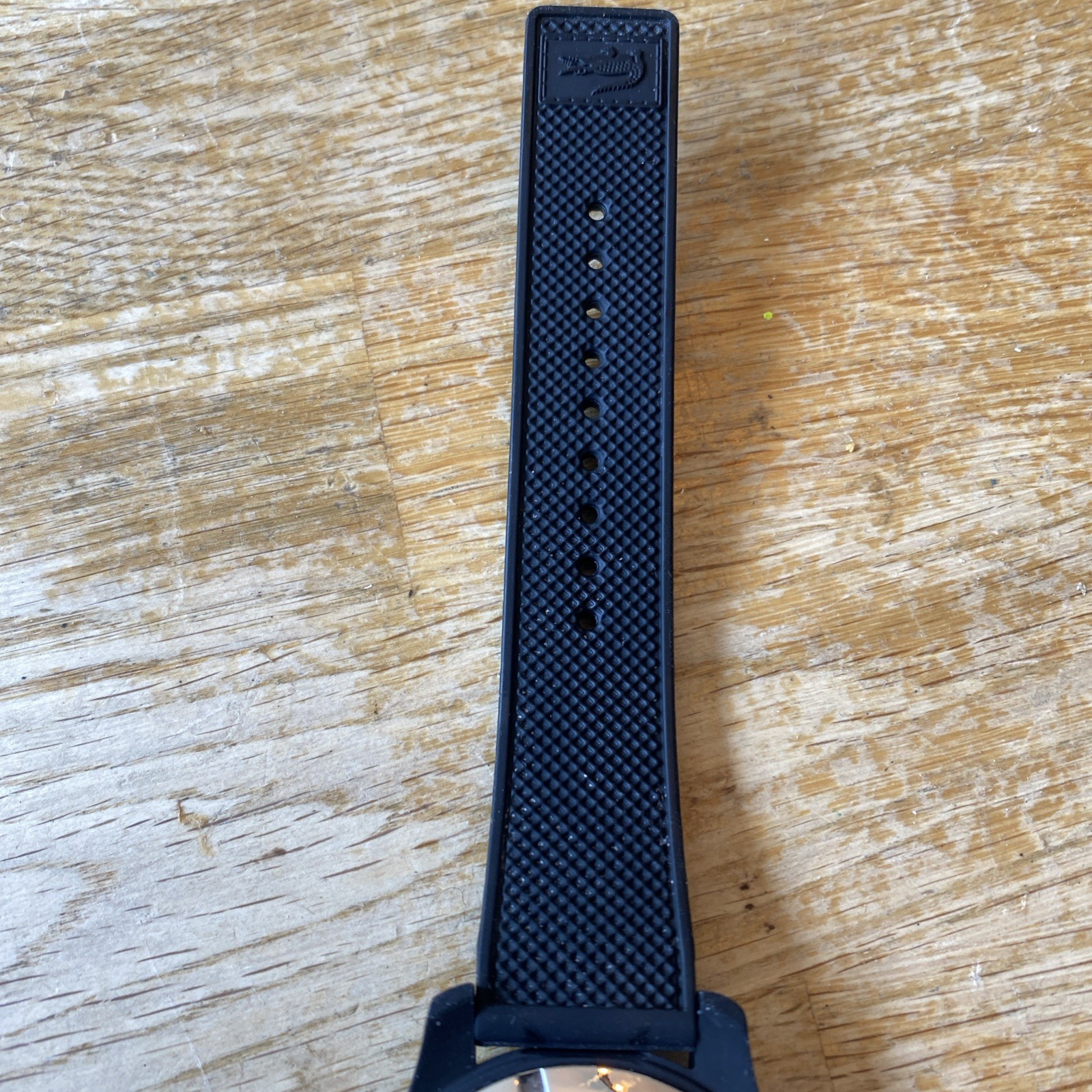Lacoste Black Blue Dial Quartz Watch LC79.1.47.2788 Rubber Strap Unisex 30m 3ATM