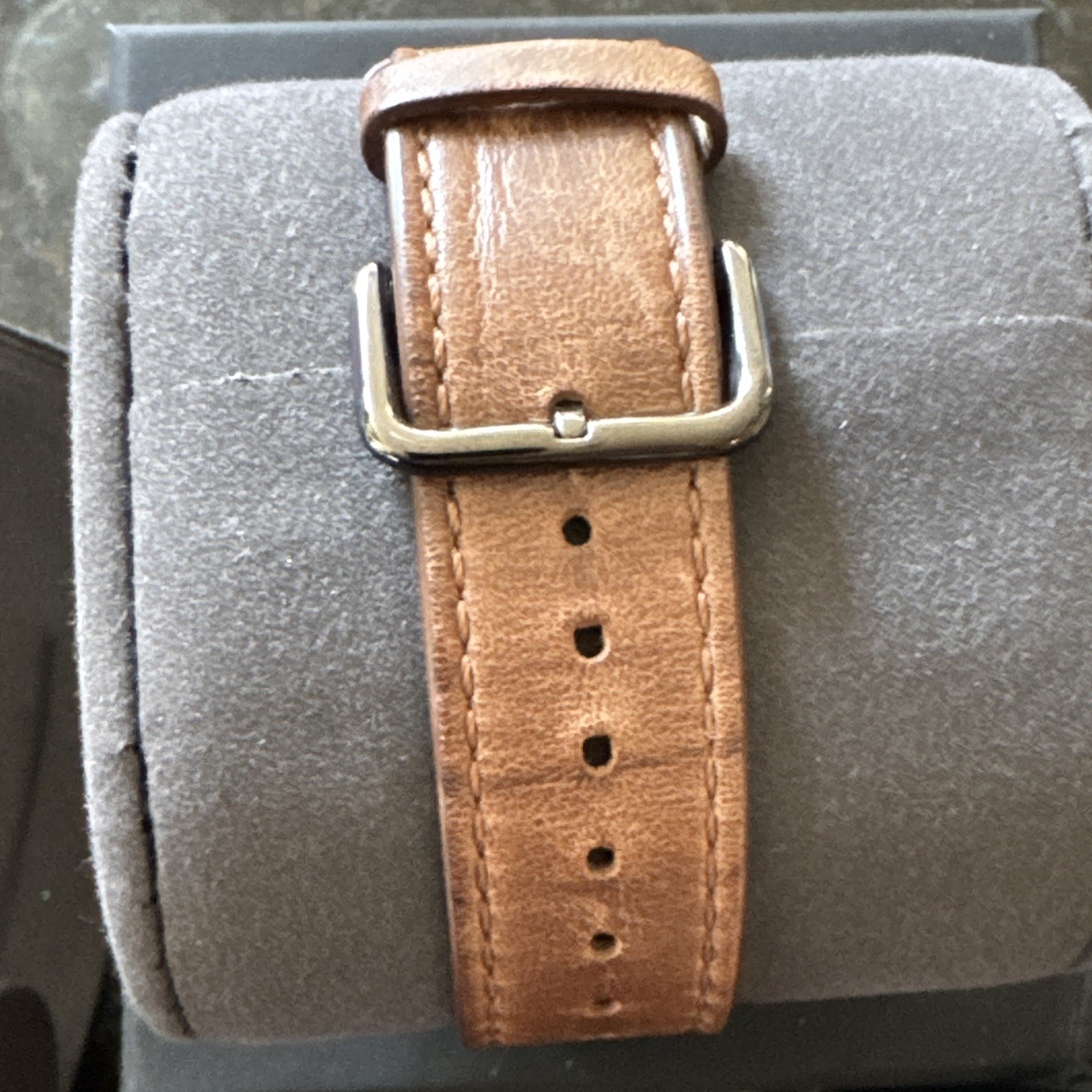 Xeric Halograph 2 Automatic Green Dial Brown Leather Strap