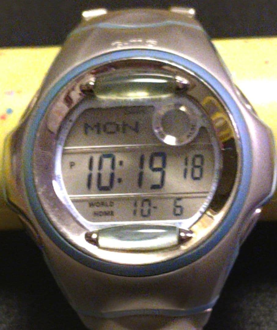 Excellent condition Baby G Casio digital wristwatch GMS stainless