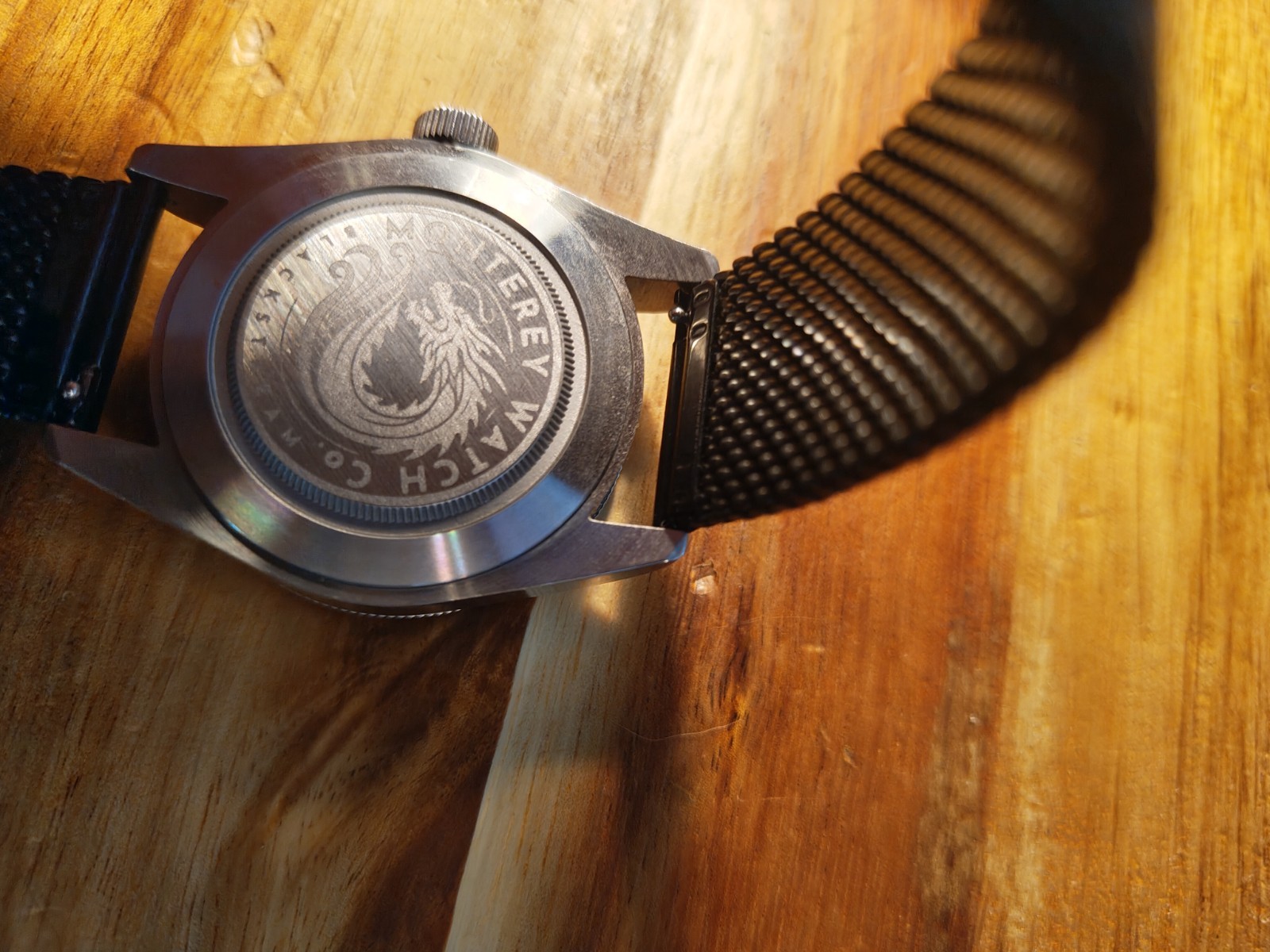 Monterey Blackstream X Luna Automatic 41 MM Diver Lume Monster Extra Strap