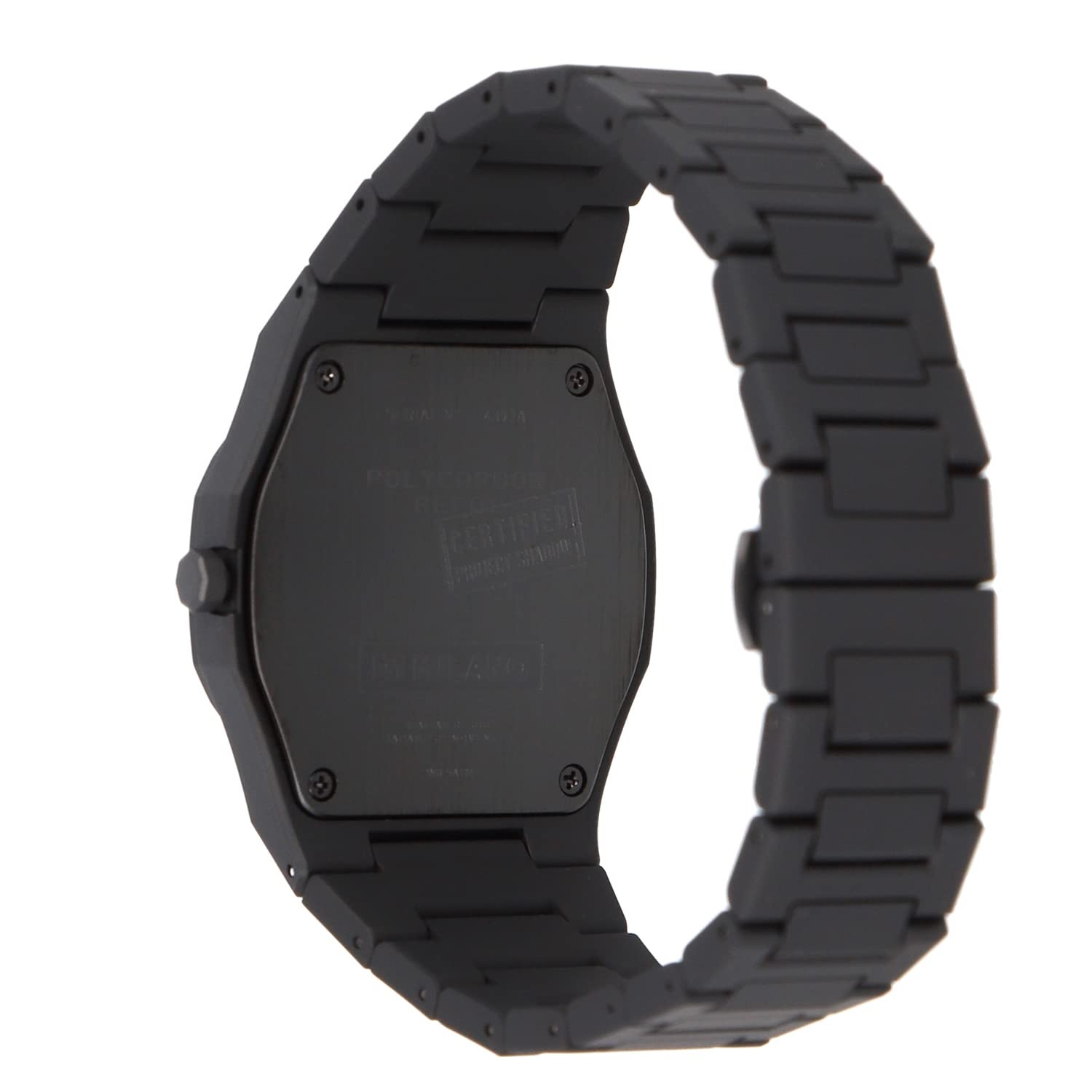 D1 MILANO PCBJ10 Shadow 40.5mm Black Polycarbonate Men’s Watch 5ATM