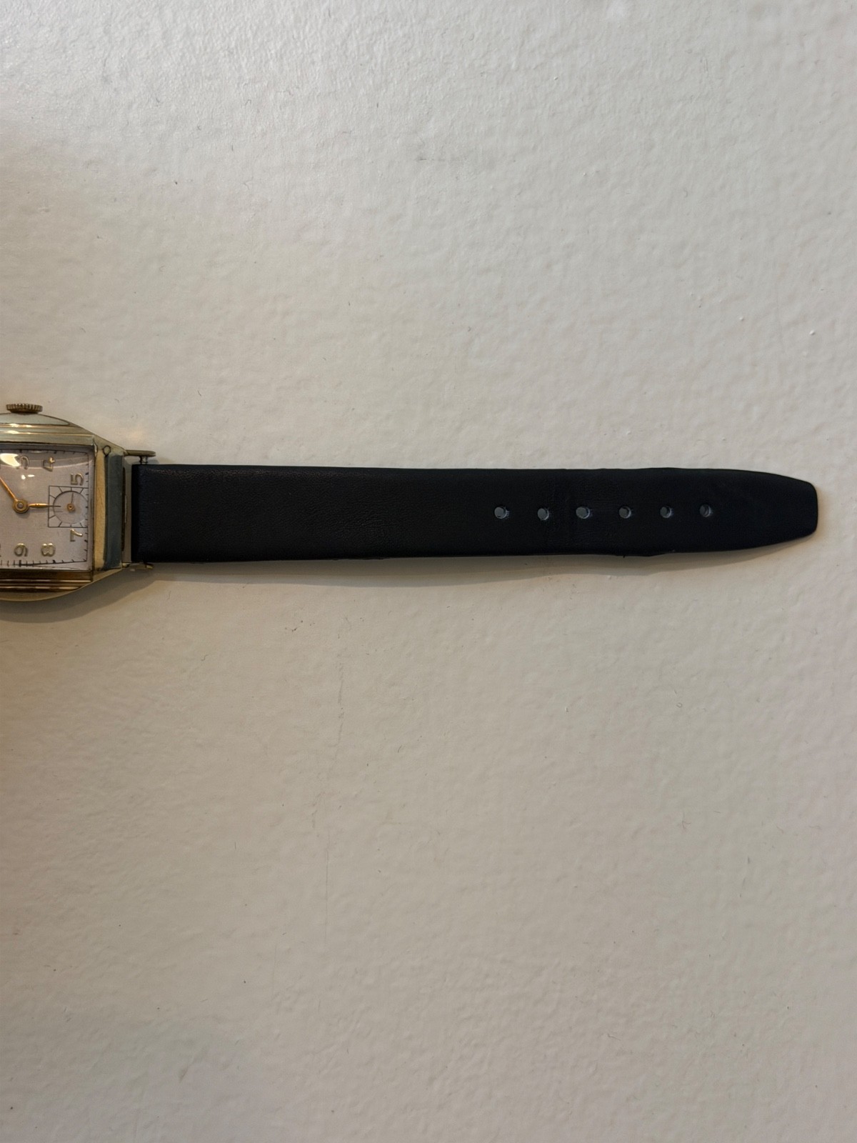 Vintage Benrus Art Deco Tank 10k RGP GOLD PLATED Watch Stepped Case ART DECO