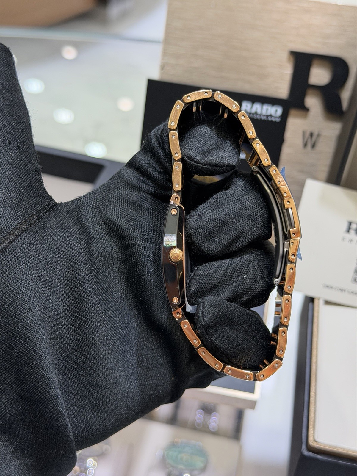 Rado Integral 41mm Rose Gold Ceramic Watch (R20207712)