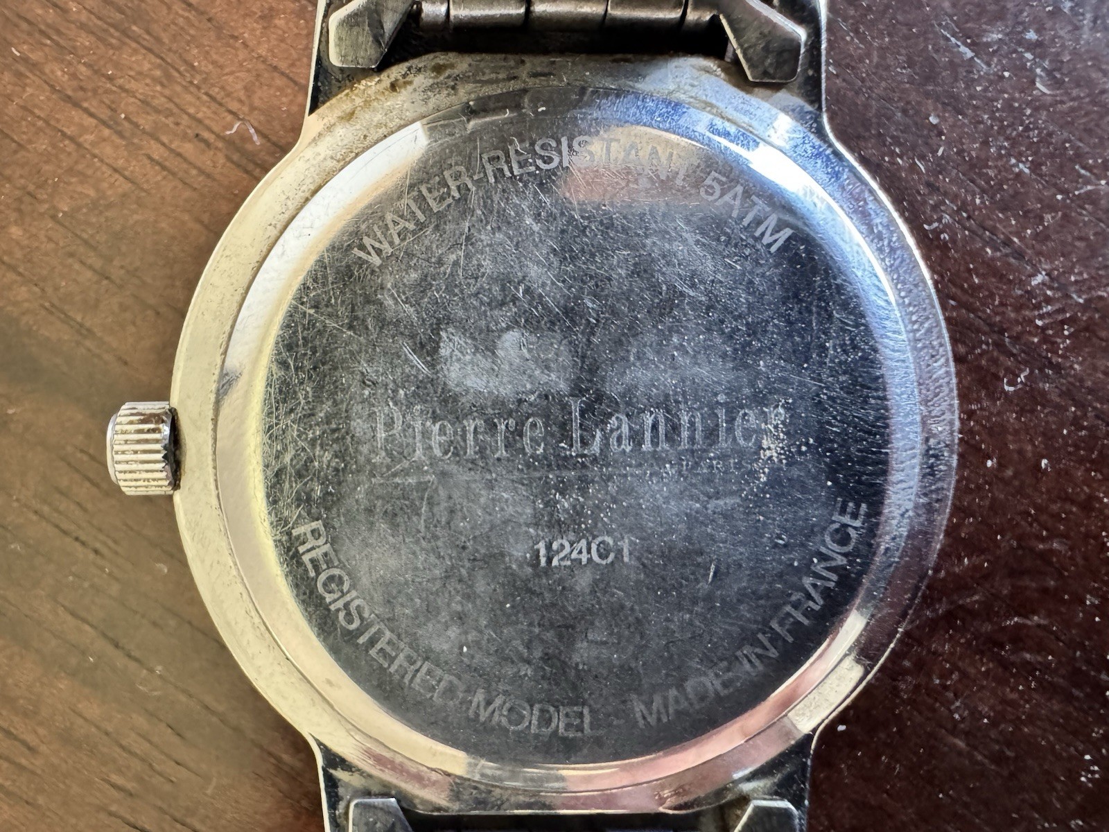 Pierre Lannier 124C1 Moonphase Watch – Made in France – All Stainless Steel