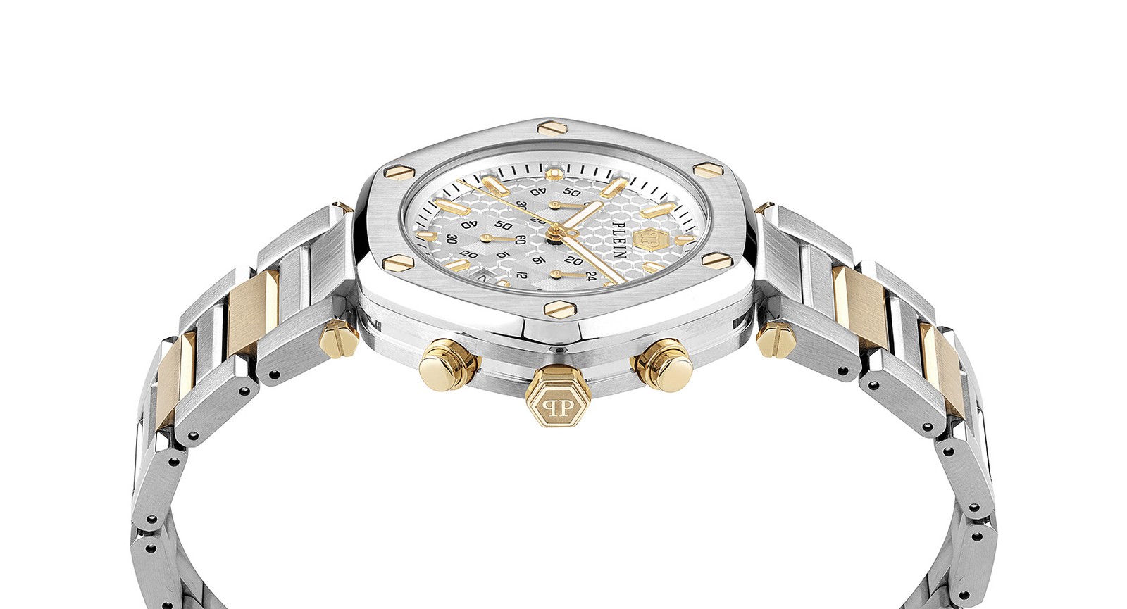 Philipp Plein Multicolour Mens Chronograph Watch The Hexagon Chrono PWZBA0423