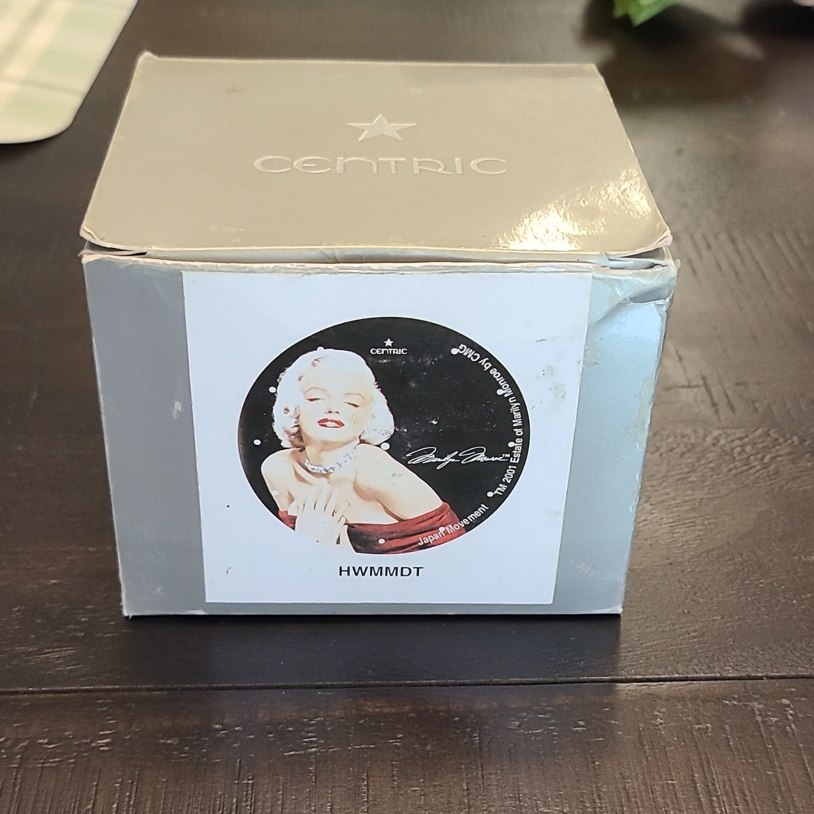 Centric Women’s Celebrity Analog Wristwatch Japan Movement Black Band w/Box