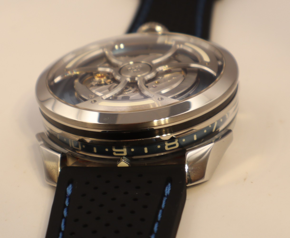MB&F M.A.D.1S Ice Blue Raffle Edition – MAD 1S Full Set Aftermarket Strap + OEM