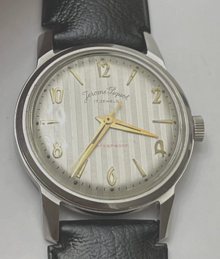Vintage 1960’s Jerome Piquot 17 Jewels Mechanical Watch- Excellent Condition