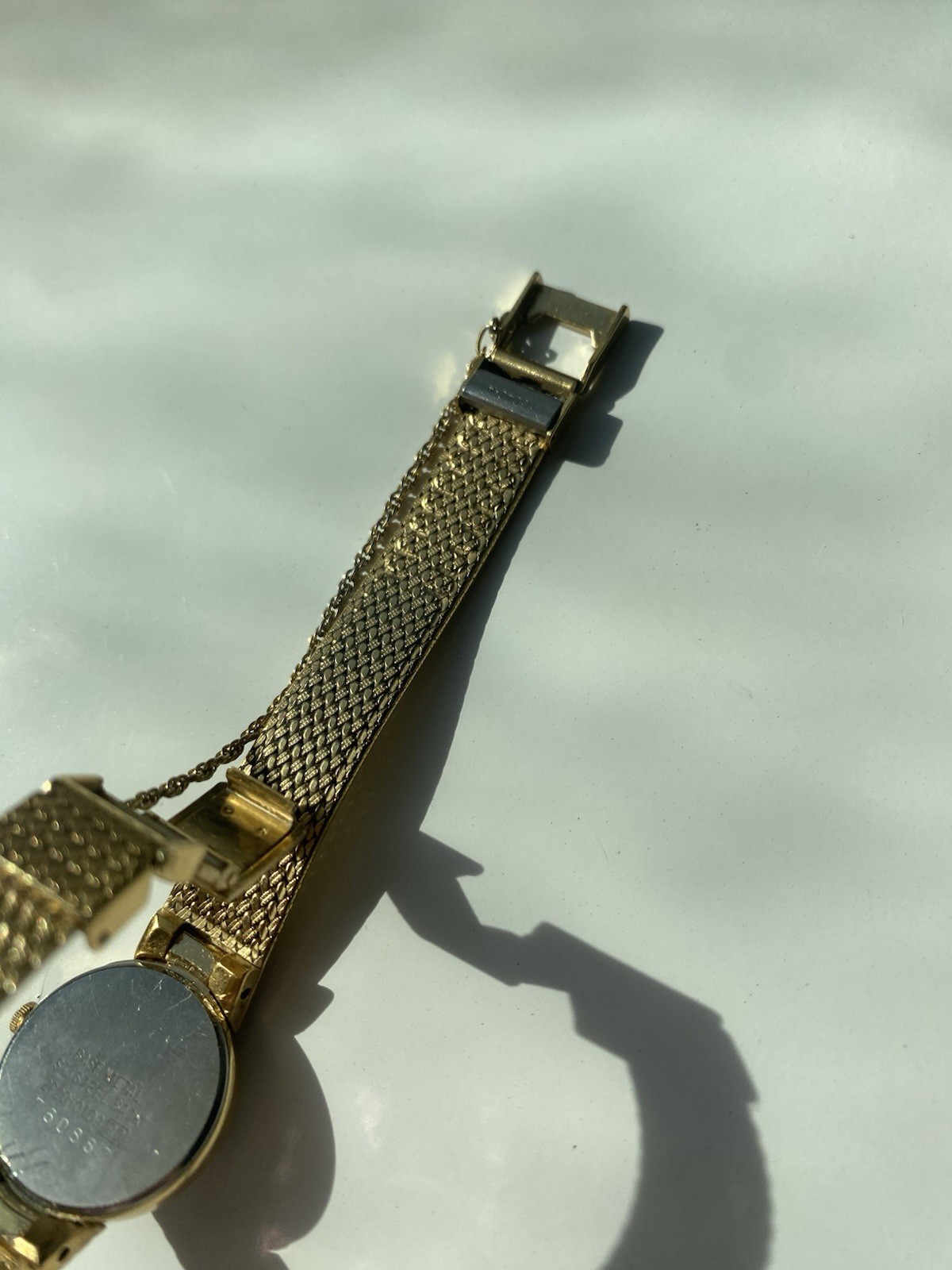 Seiko Round Women’s Quartz Watch Gold Tone/ Working/ New Battery