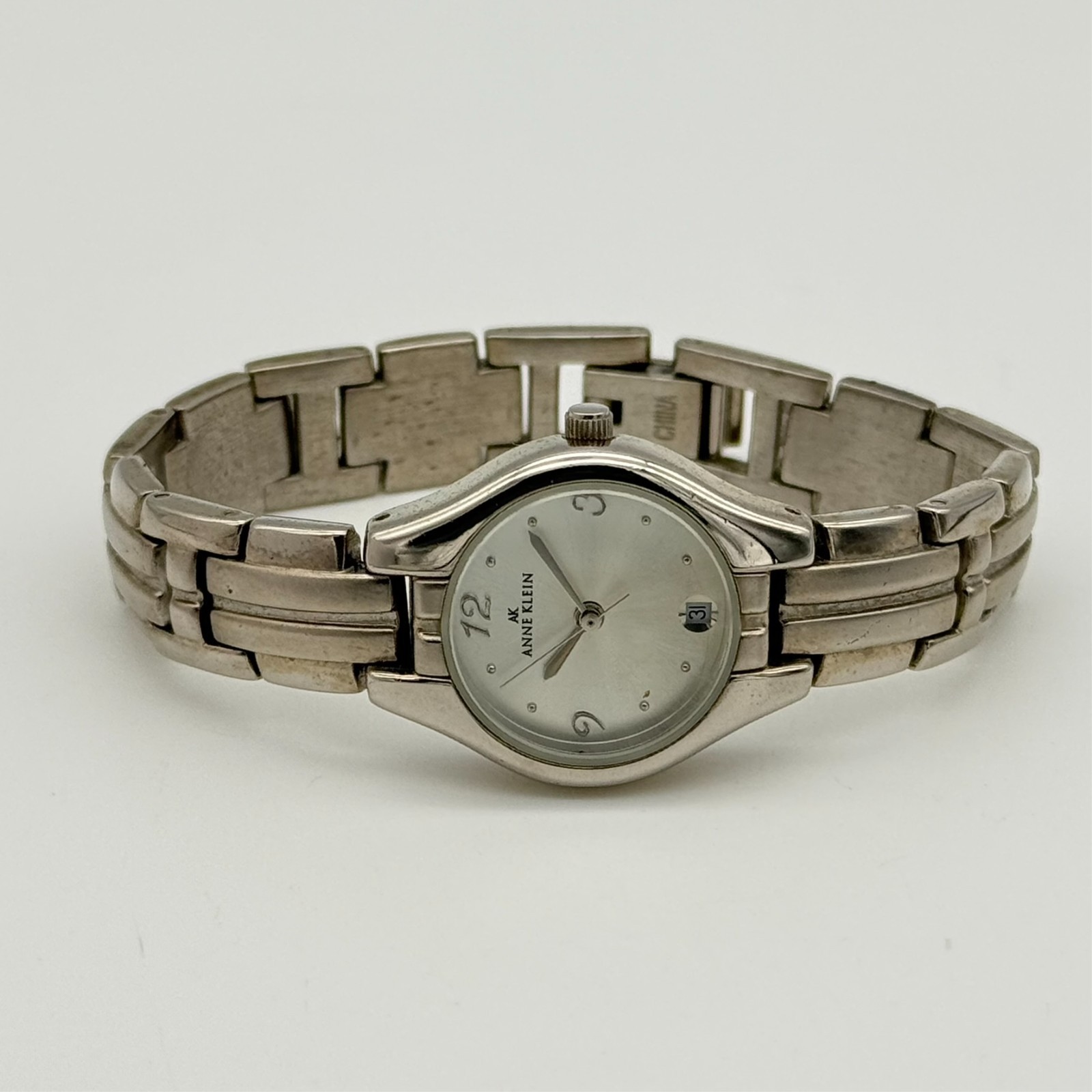 Women’s ANNE KLEIN Silver Classic Steel Bracelet Quartz Watch, 22mm 10/4745