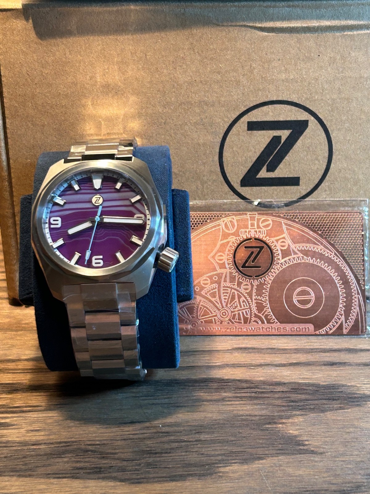 ZELOS HAMMERHEAD 43 FIELD ‘PURPLE AGATE’ SOLD OUT