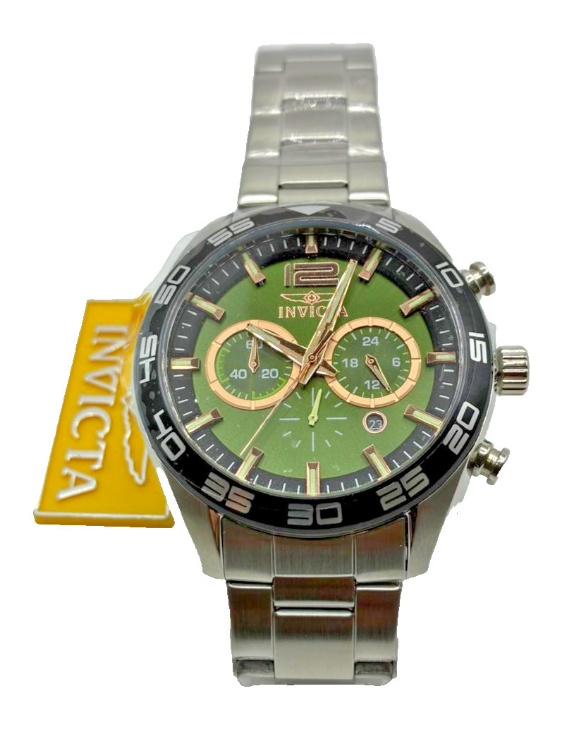 Invicta Speedway Dynamite Men’s Watch. Quartz. Steel. 46.5mm. 100m.
