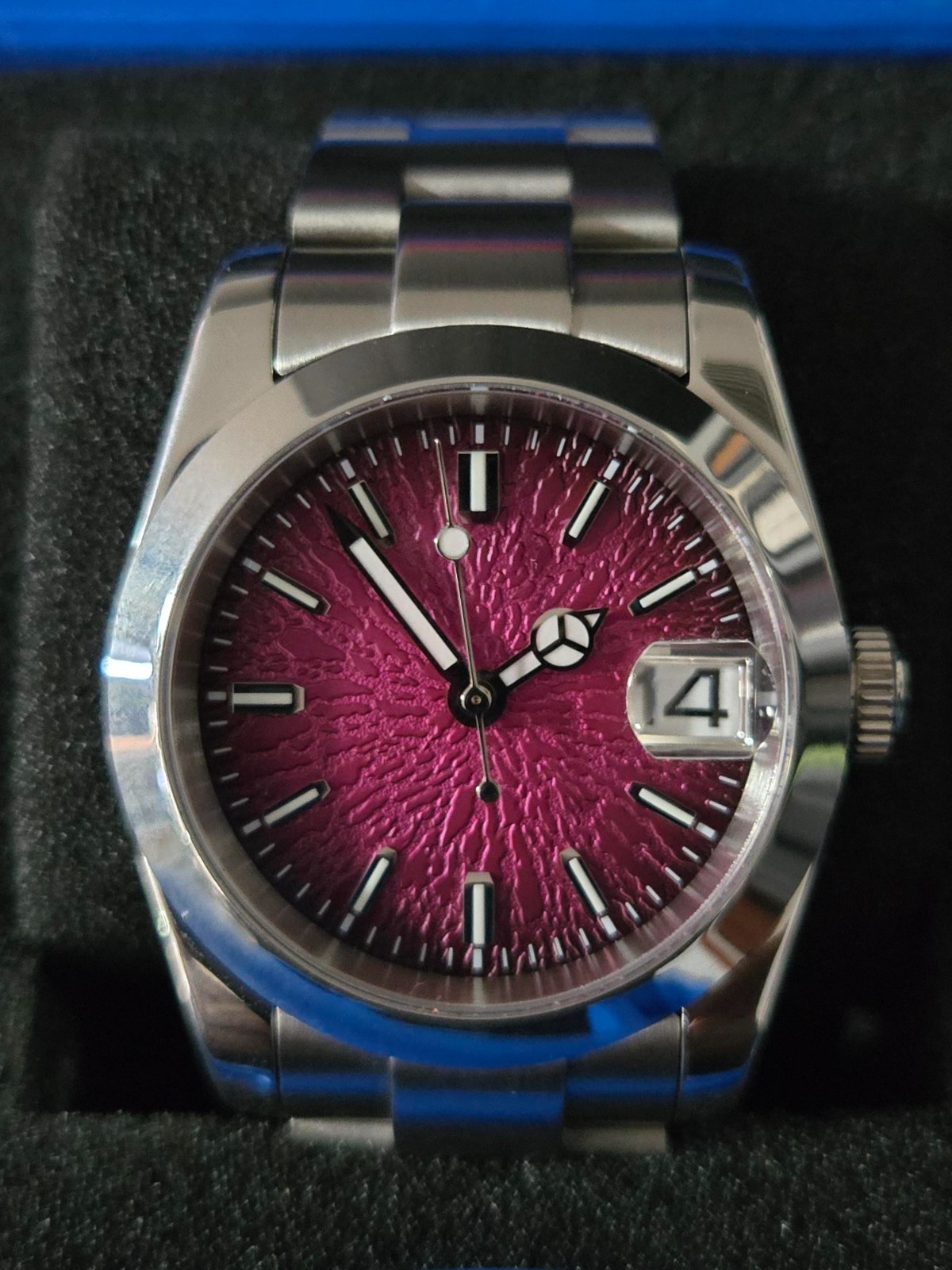 CJ CUSTOM LADIES SPORTS CUSTOM DIAL & HANDS WR100M SEIKO NH35A