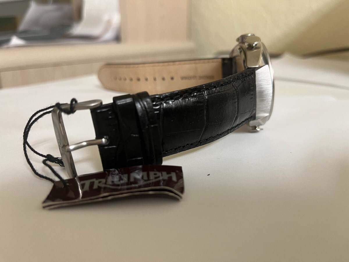 Men’s Triumph Motorcycle Watch Model 3021 Analog – digital RARE