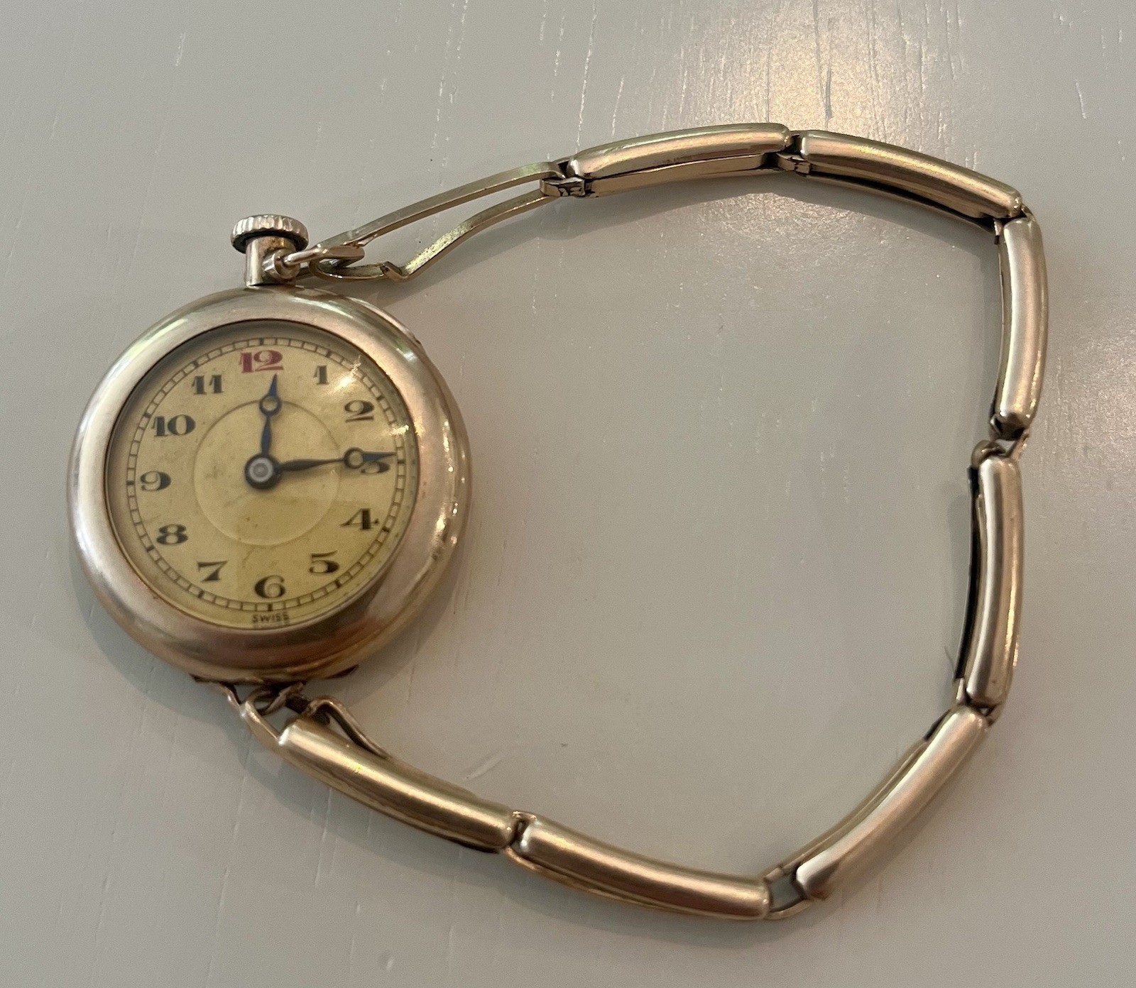 Vintage SWC Co Gold Filled Watch