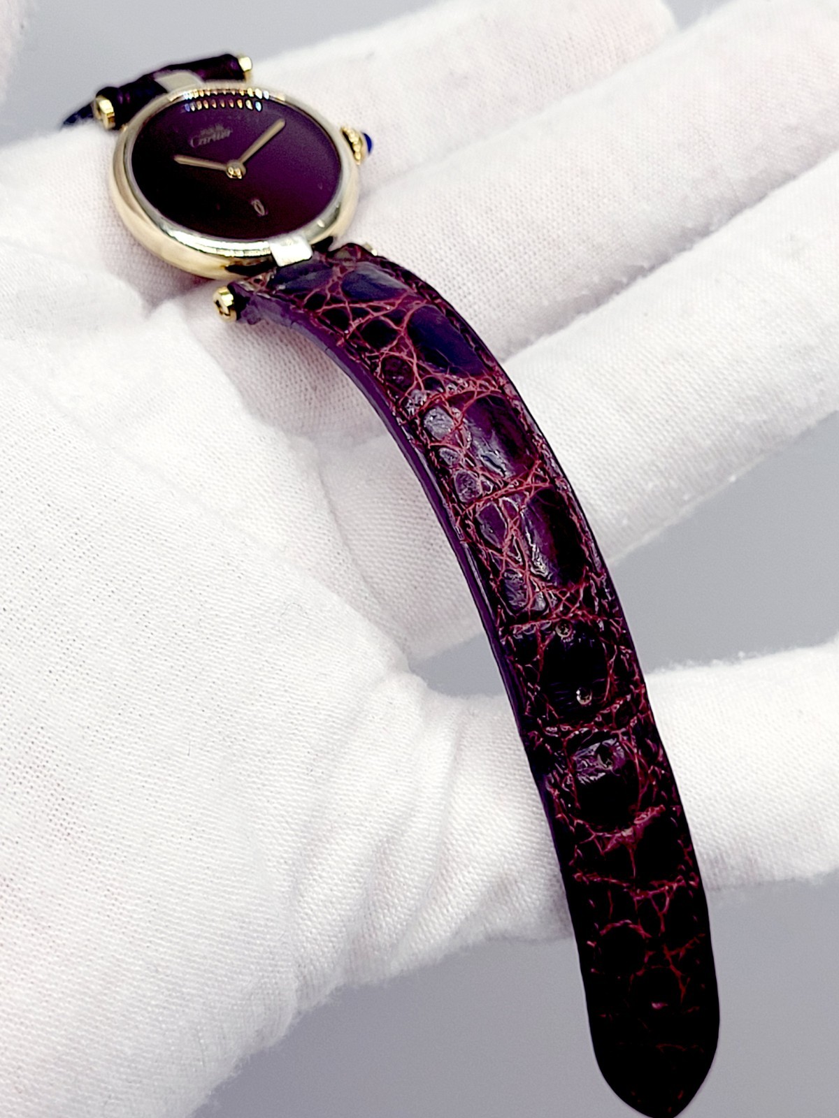 [N.MINT] 24mm Cartier Must de Cartier Swiss Vendome Vermeil Women’s Watch