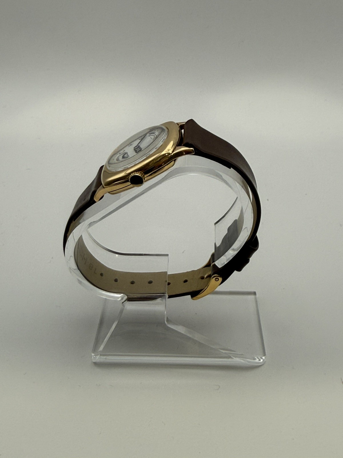 Rare Patek Philippe 30 x 40 mm 18K Yellow Gold Enamel Dial Watch 1924 w/ extract
